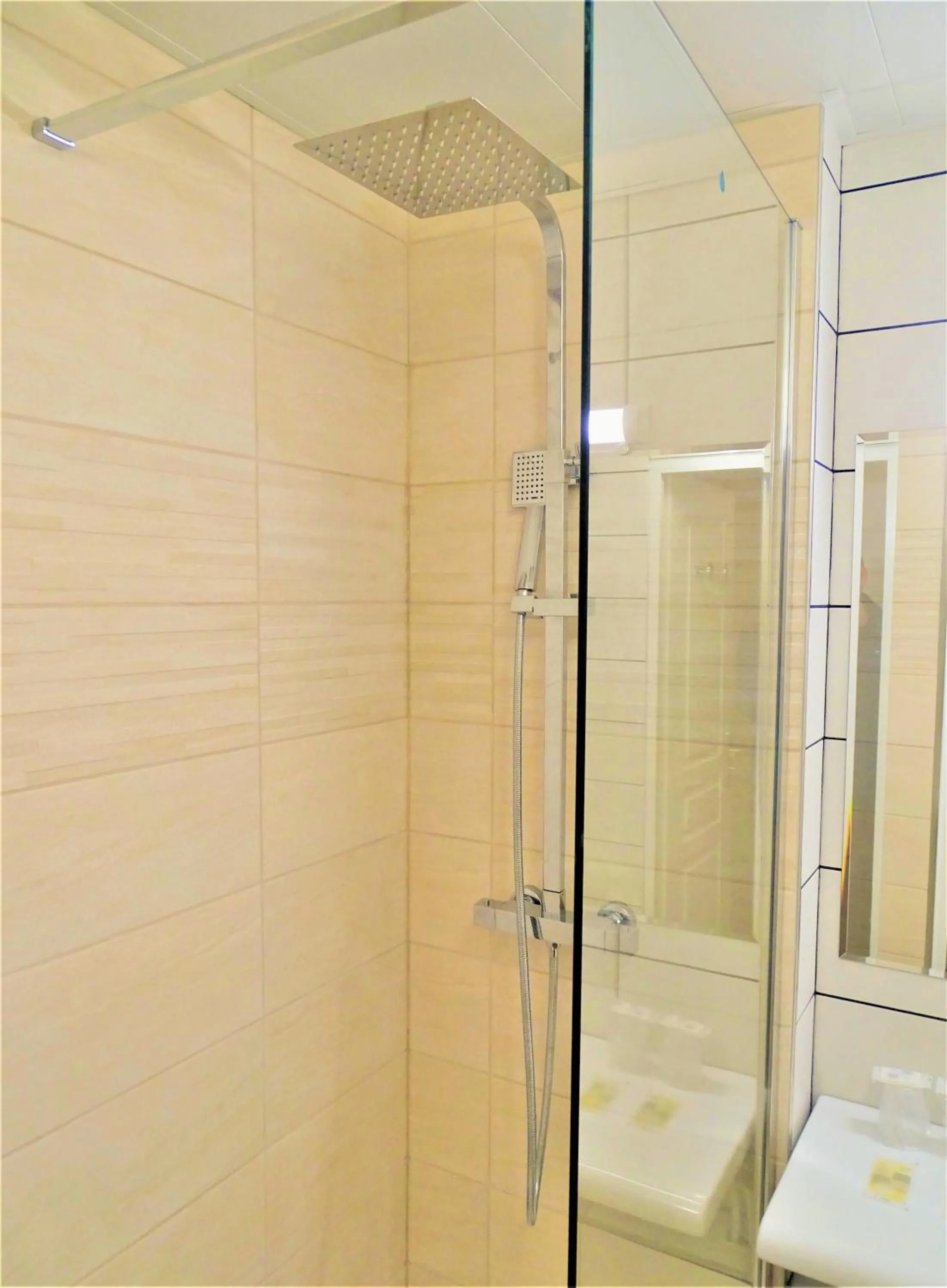 Shower in Euro Hôtel Paris Créteil