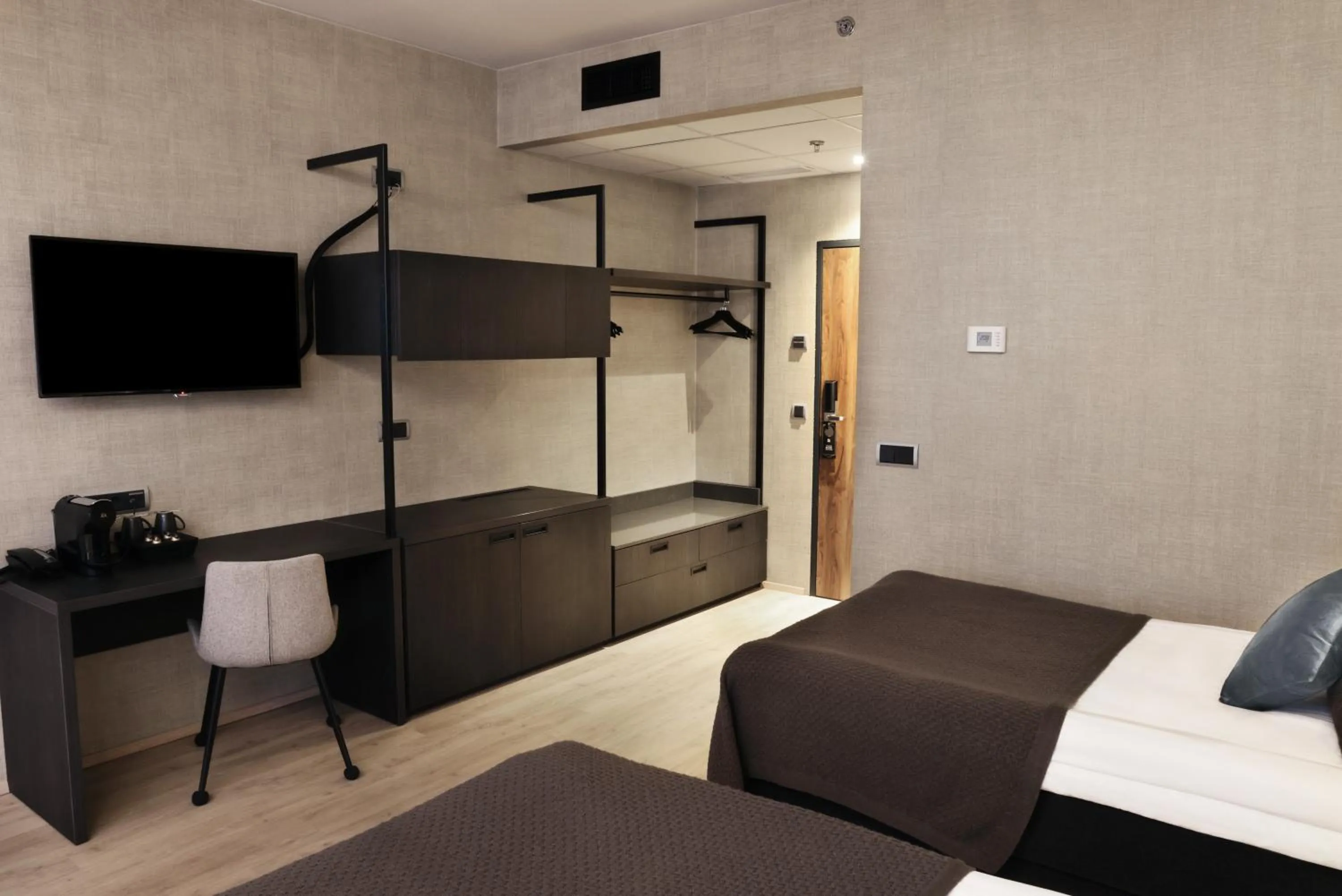 Bed in Hotel Reykjavík Grand