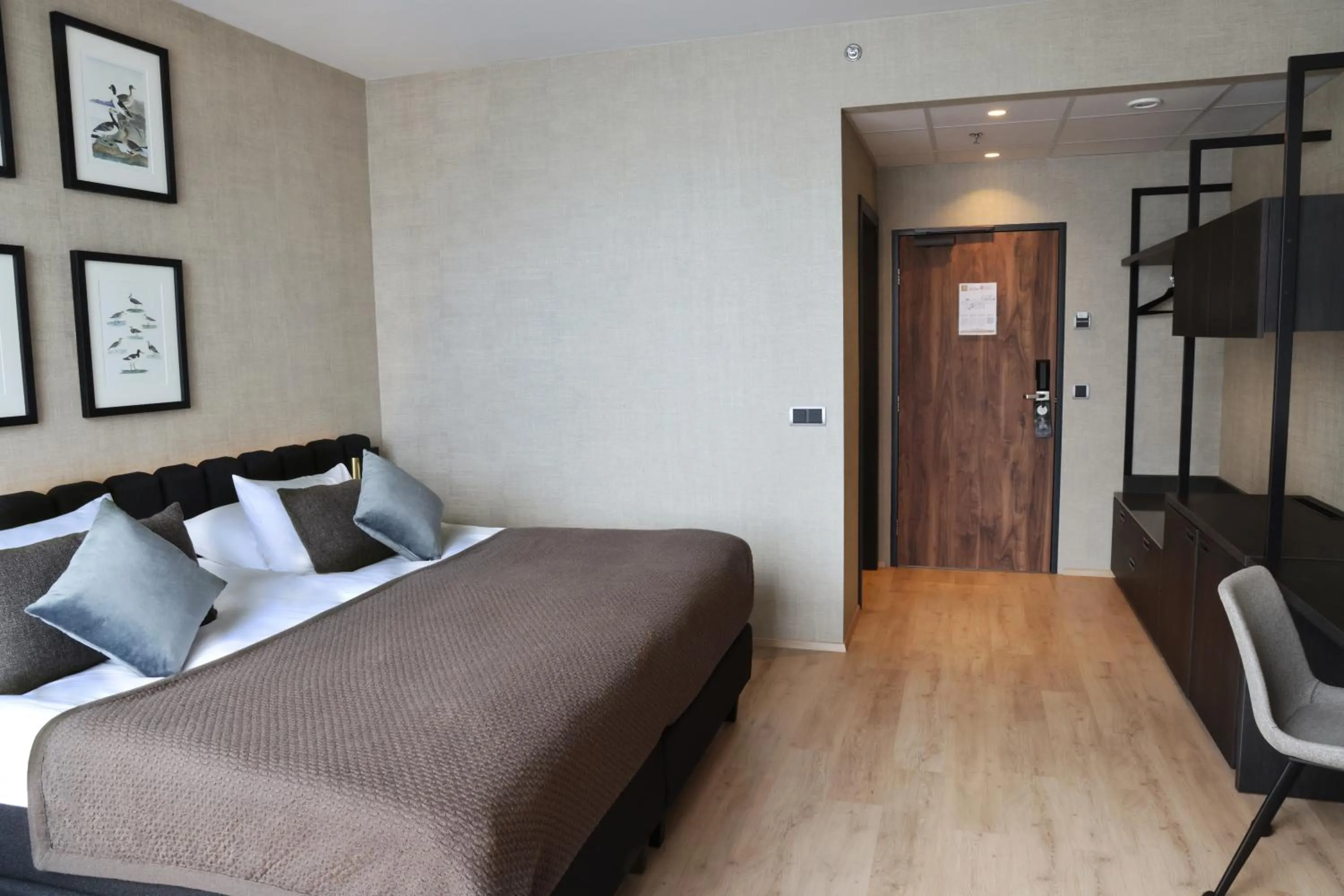 Bed in Hotel Reykjavík Grand