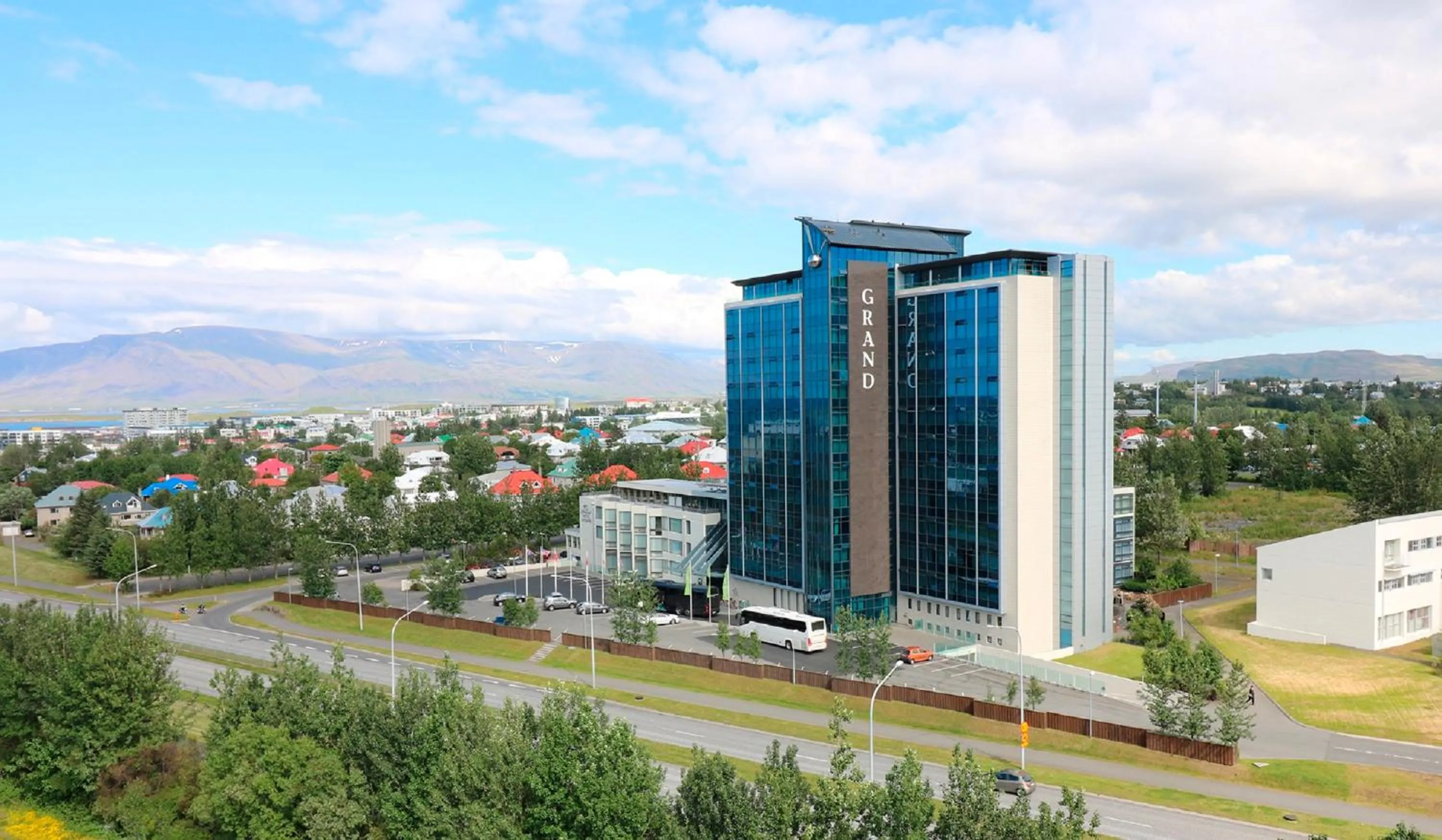Facade/entrance in Hotel Reykjavík Grand
