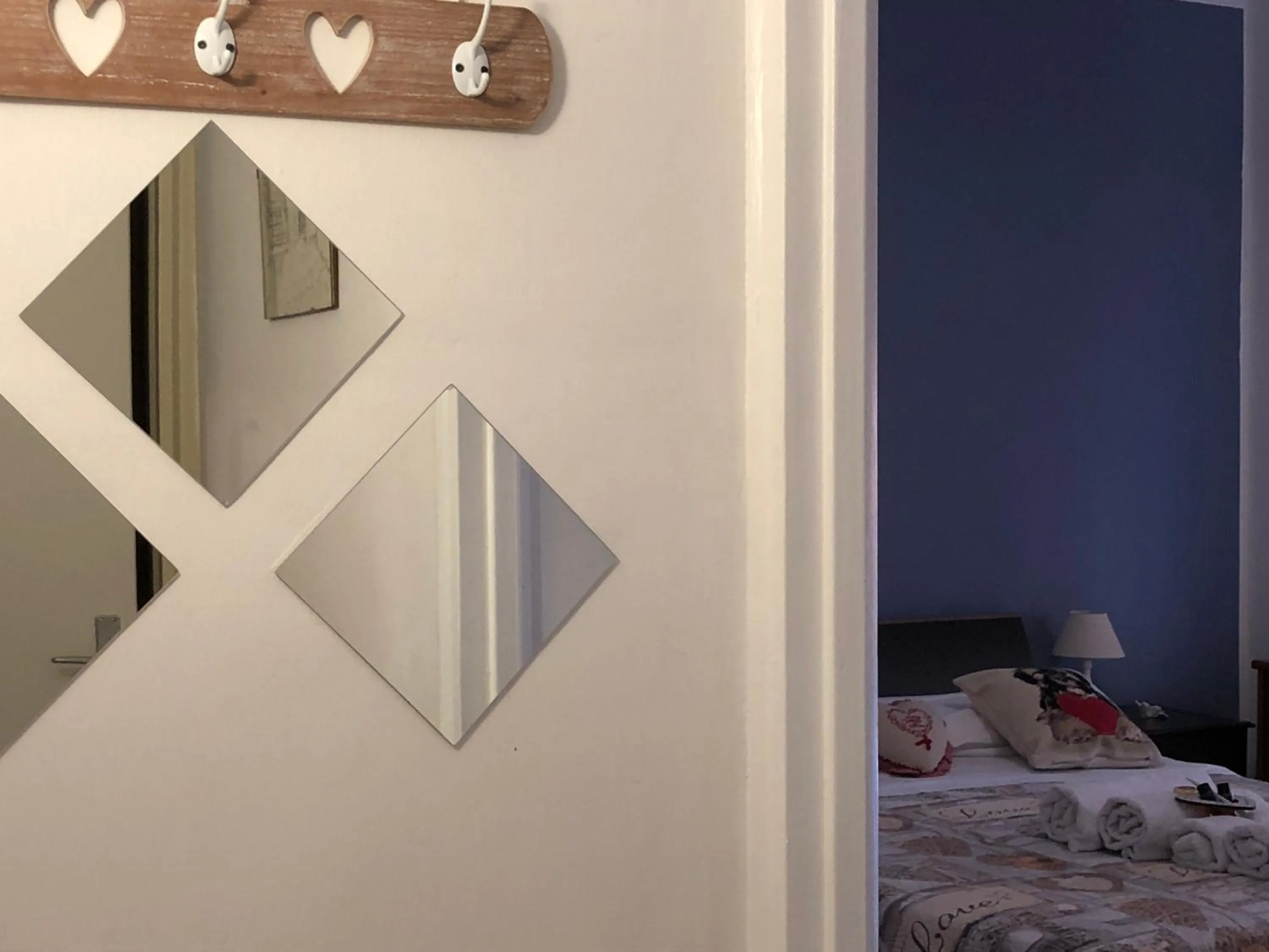 Decorative detail, Bed in B&B Antonella