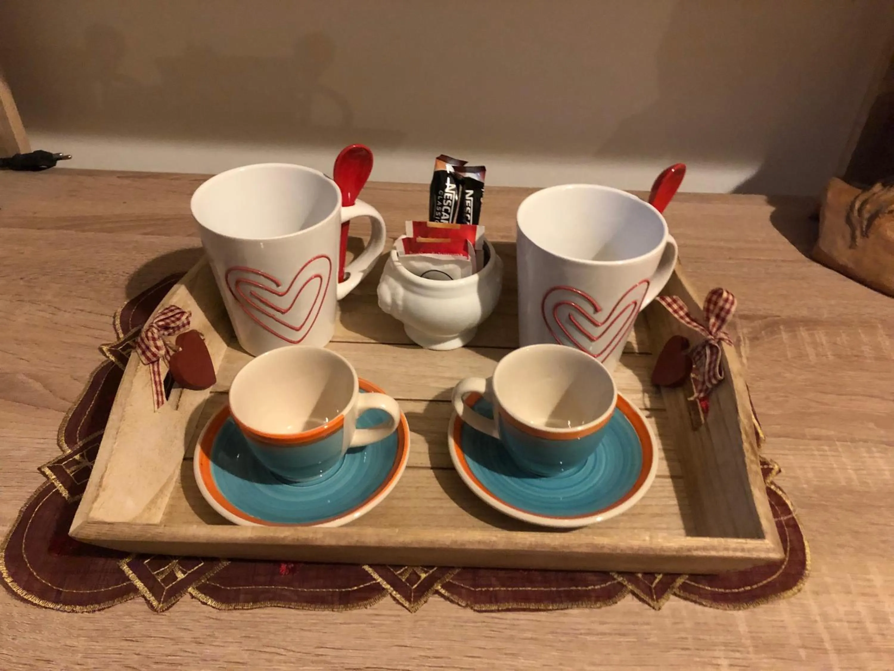 Coffee/tea facilities in B&B Antonella