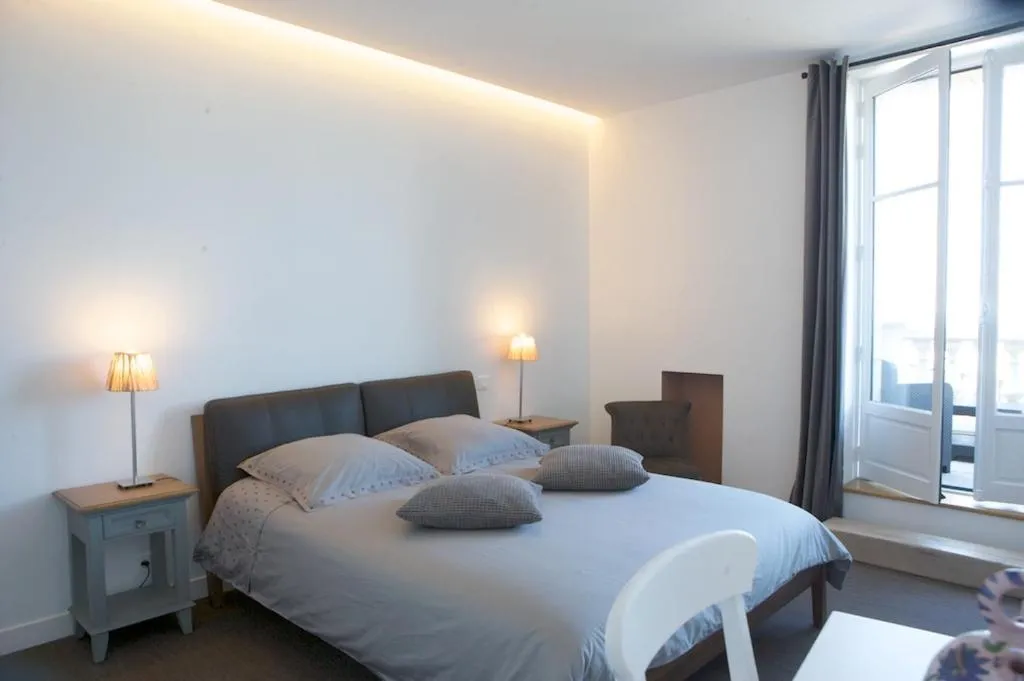 Bedroom, Bed in Villa Belmont