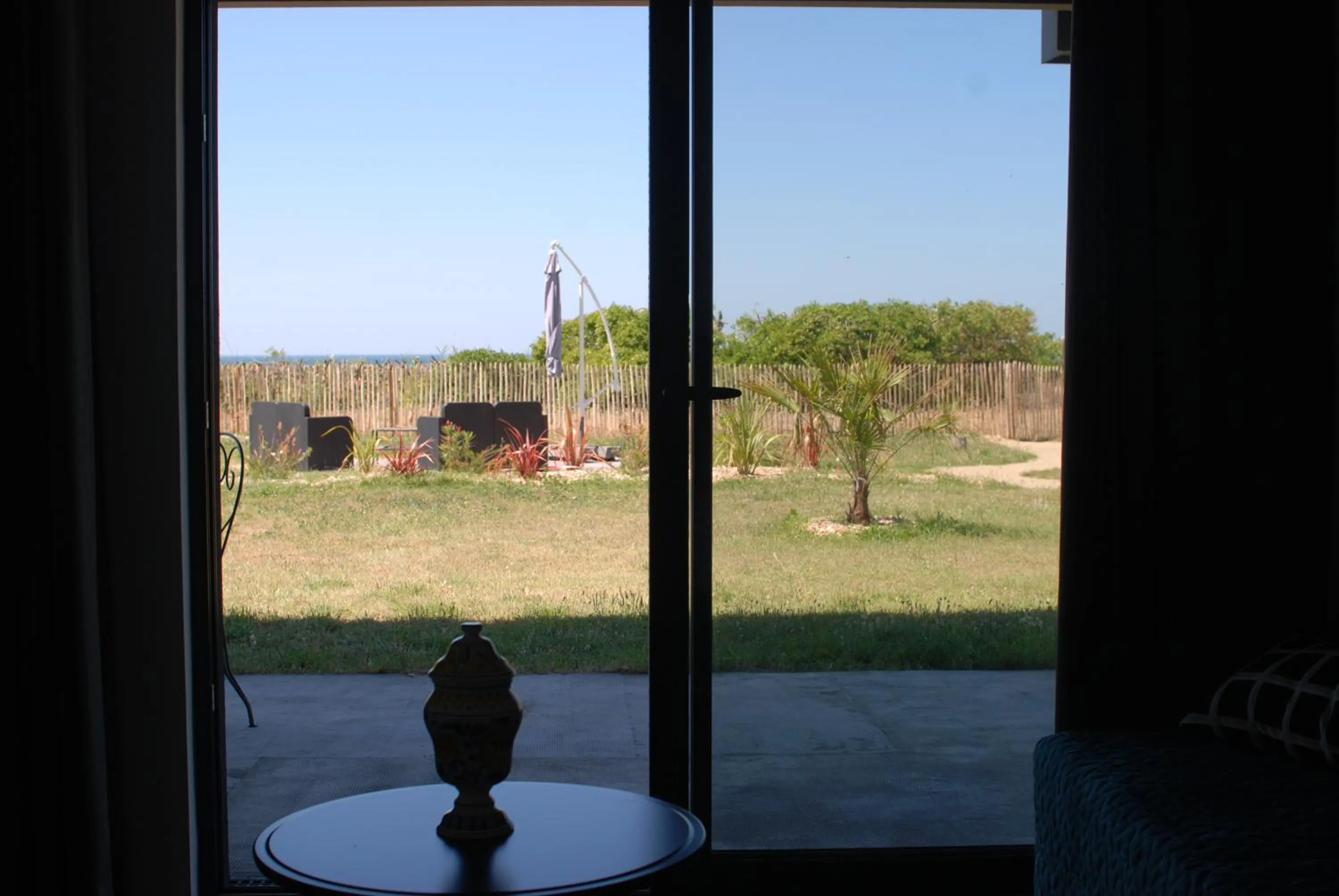 Garden view in Villa Belmont