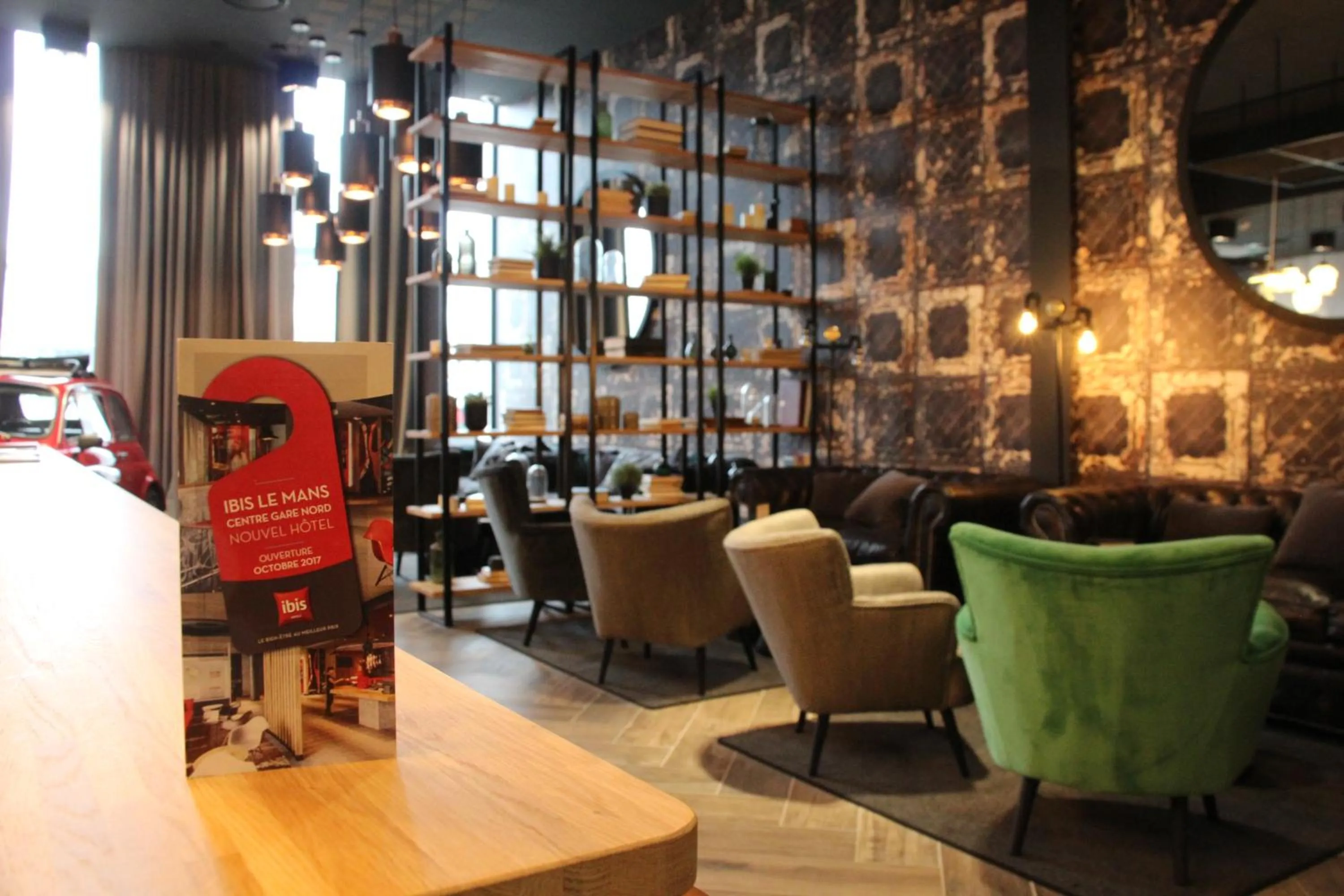 Library in ibis Le Mans Centre Gare Nord