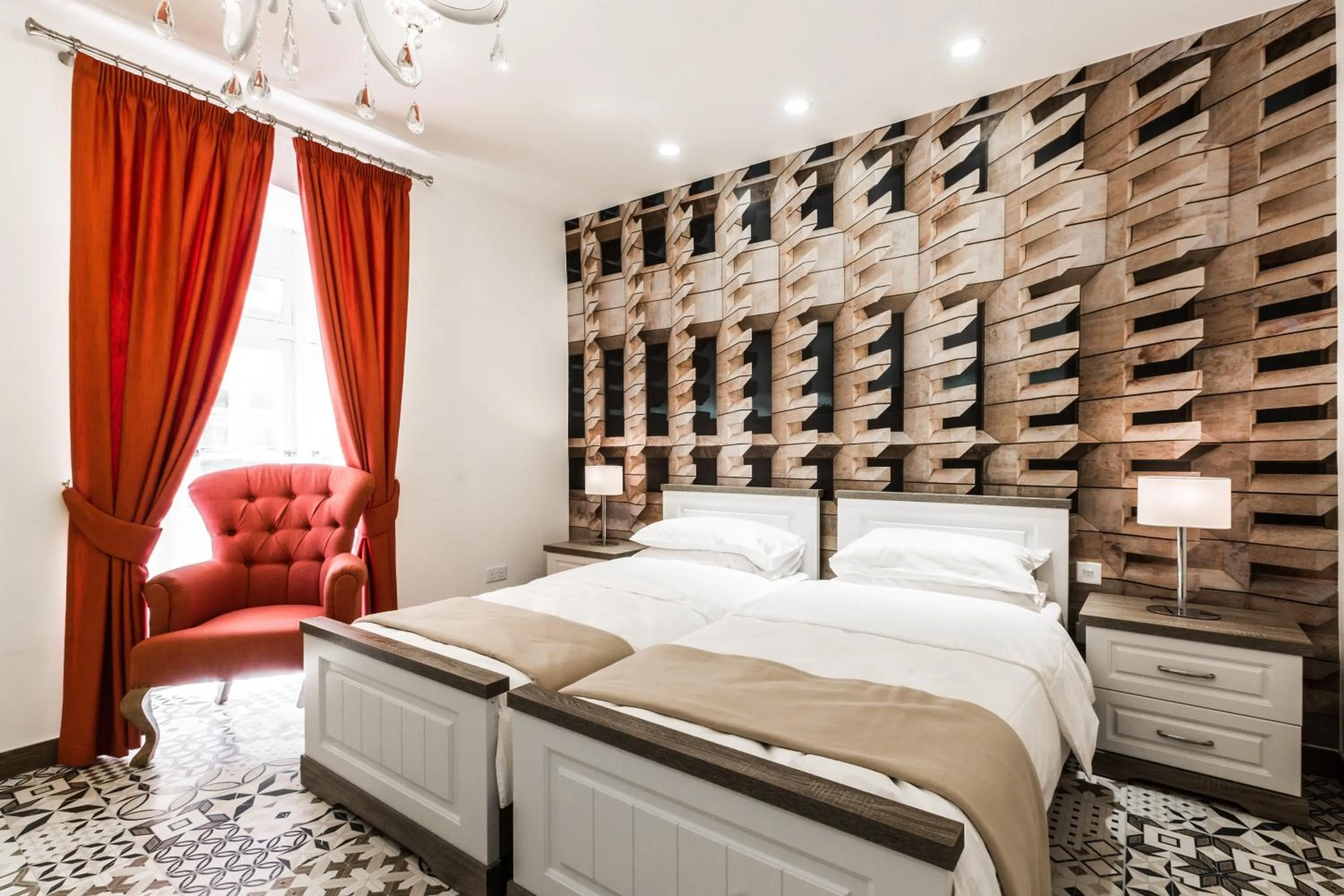 Bed in Jean de Valette Boutique Living