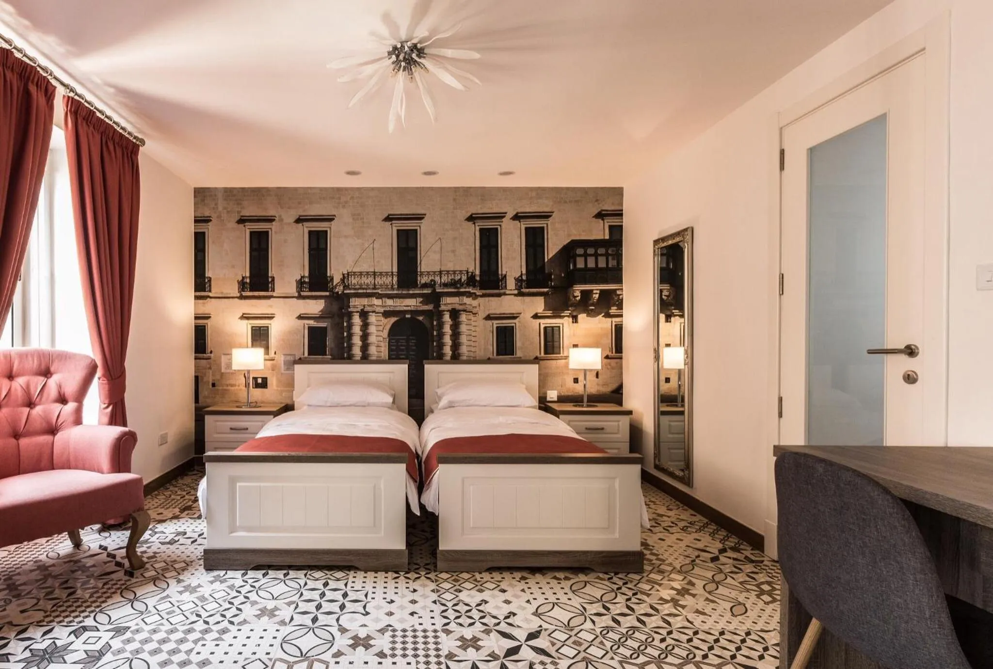 Bed in Jean de Valette Boutique Living