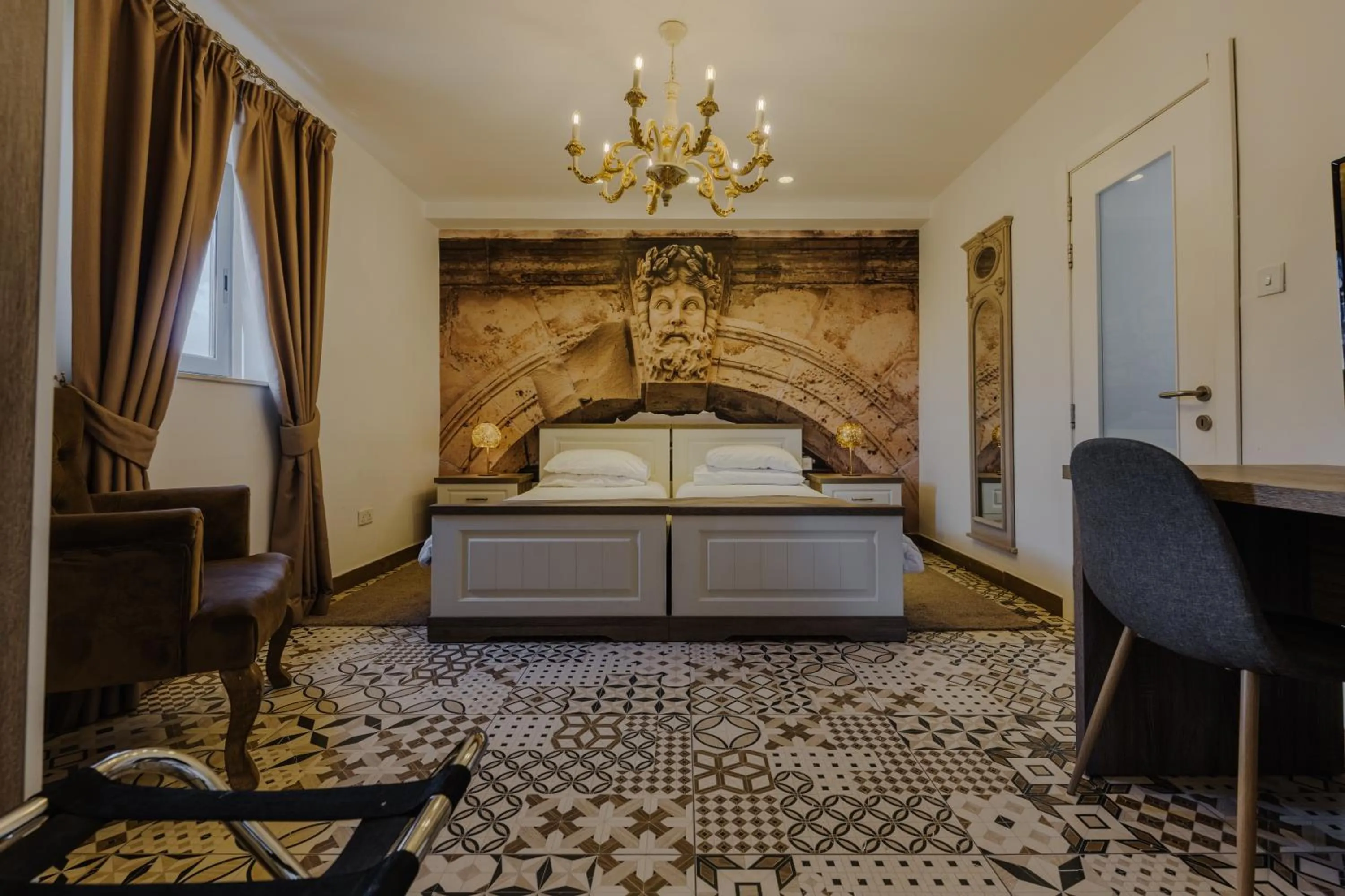 Bedroom, Bed in Jean de Valette Boutique Living