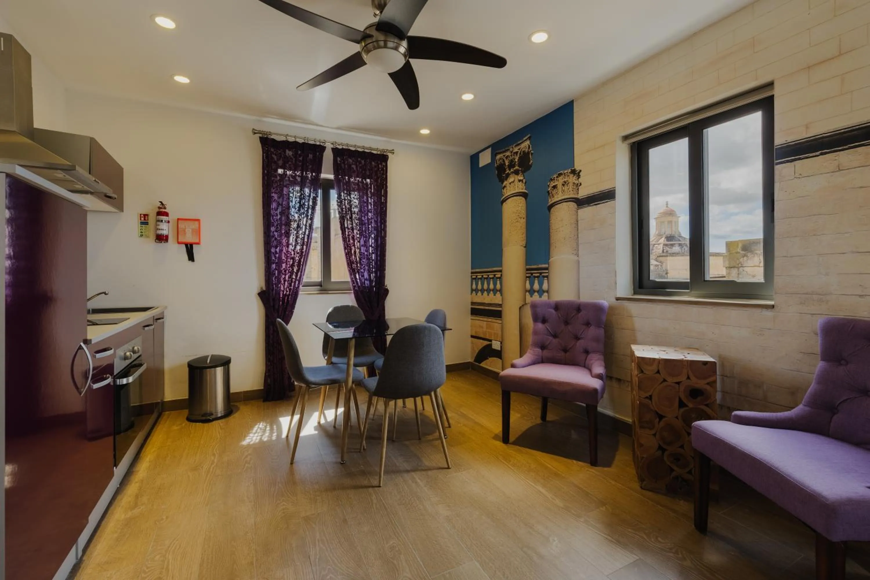 Living room in Jean de Valette Boutique Living