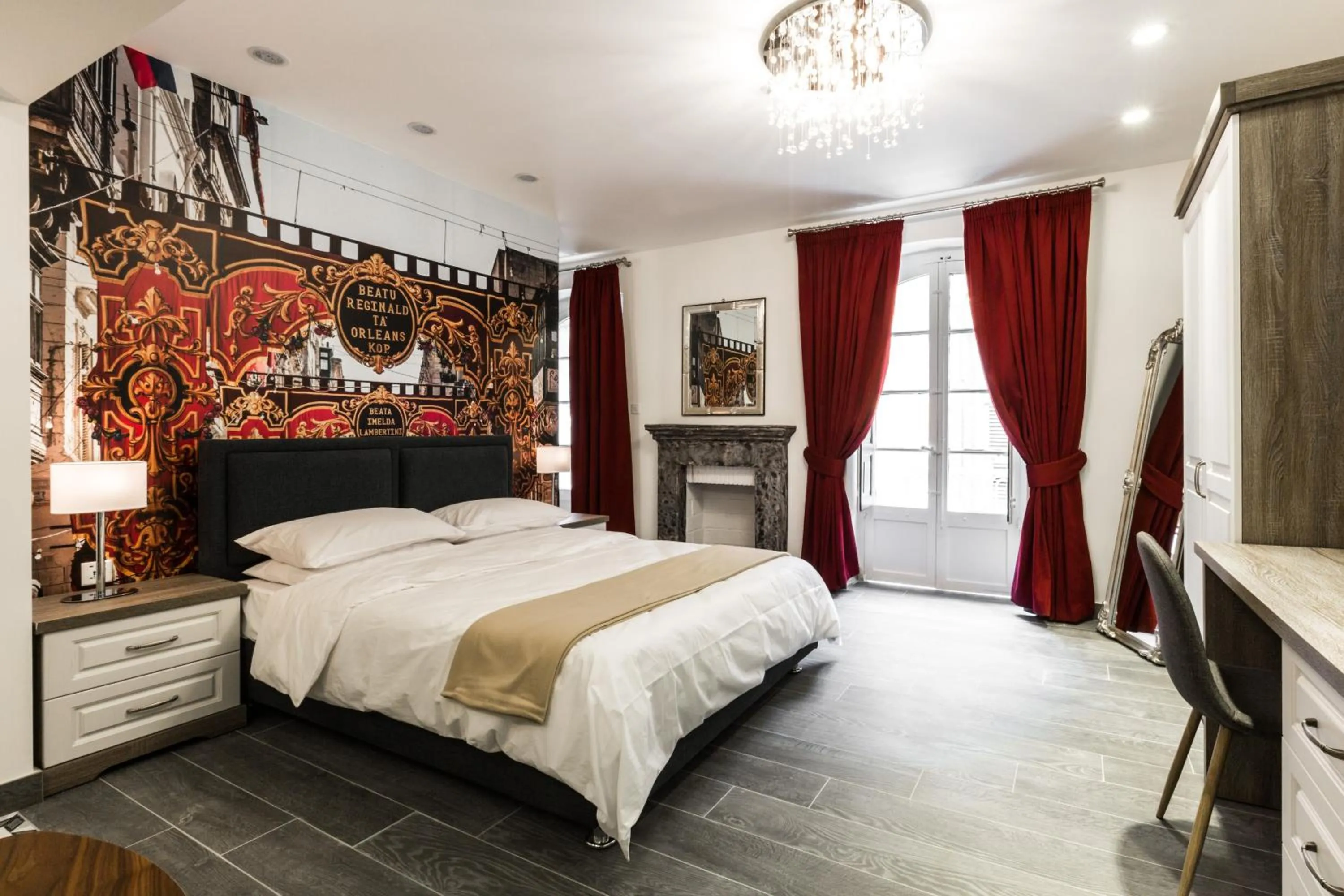 Bed in Jean de Valette Boutique Living