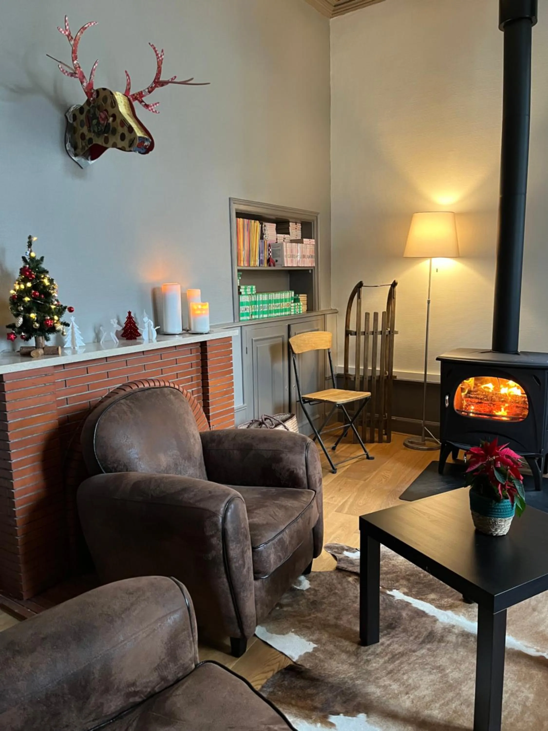 Living room in La Maison de famille