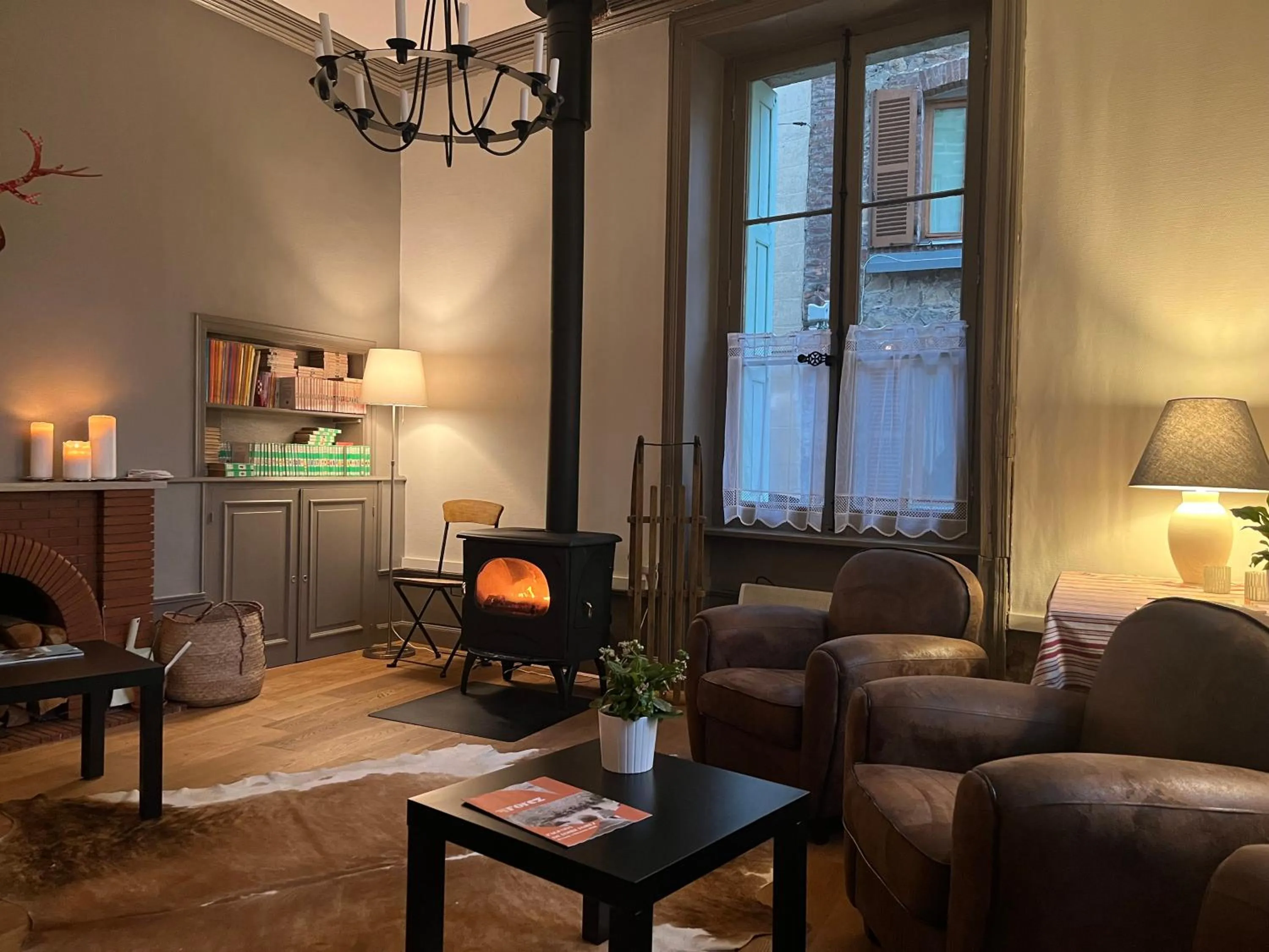 Living room in La Maison de famille