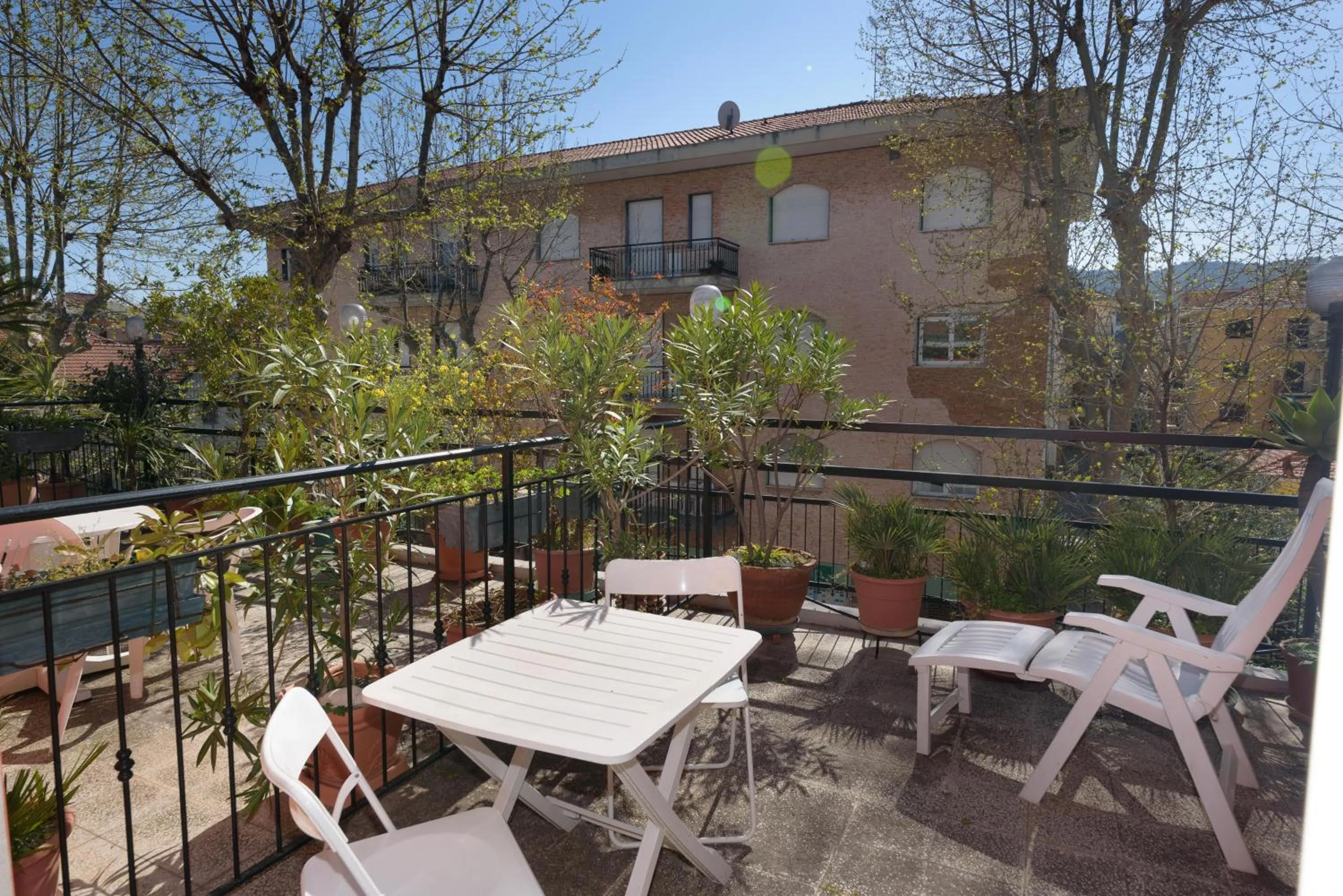 Balcony/Terrace in Hotel Morchio Mhotelsgroup