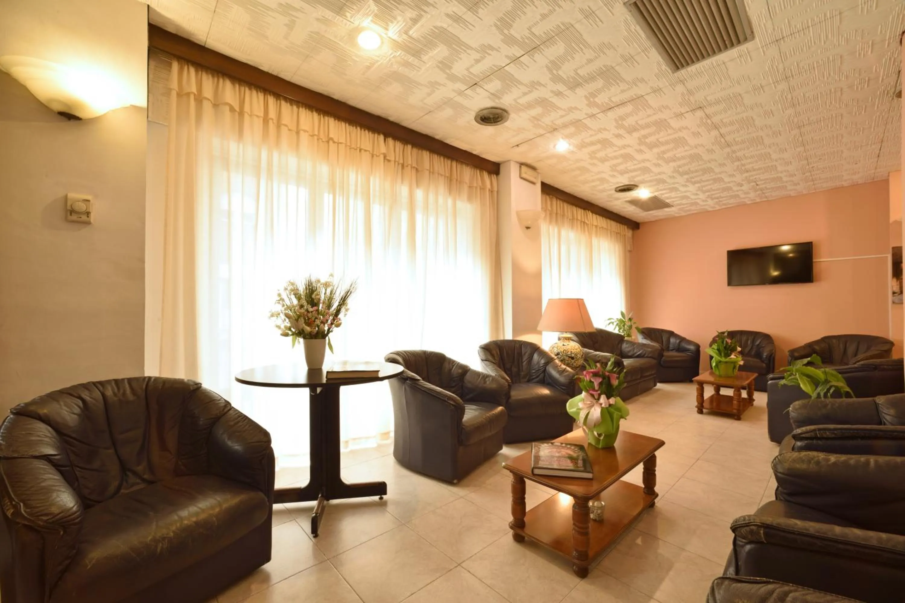 Lobby or reception in Hotel Morchio Mhotelsgroup