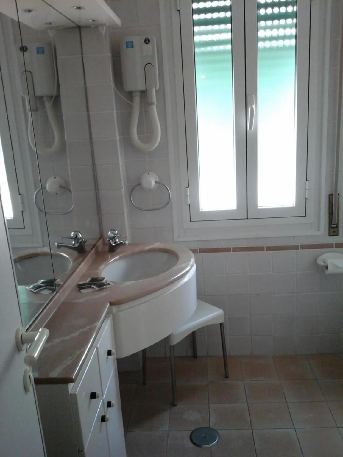 Bathroom in Hotel Morchio Mhotelsgroup