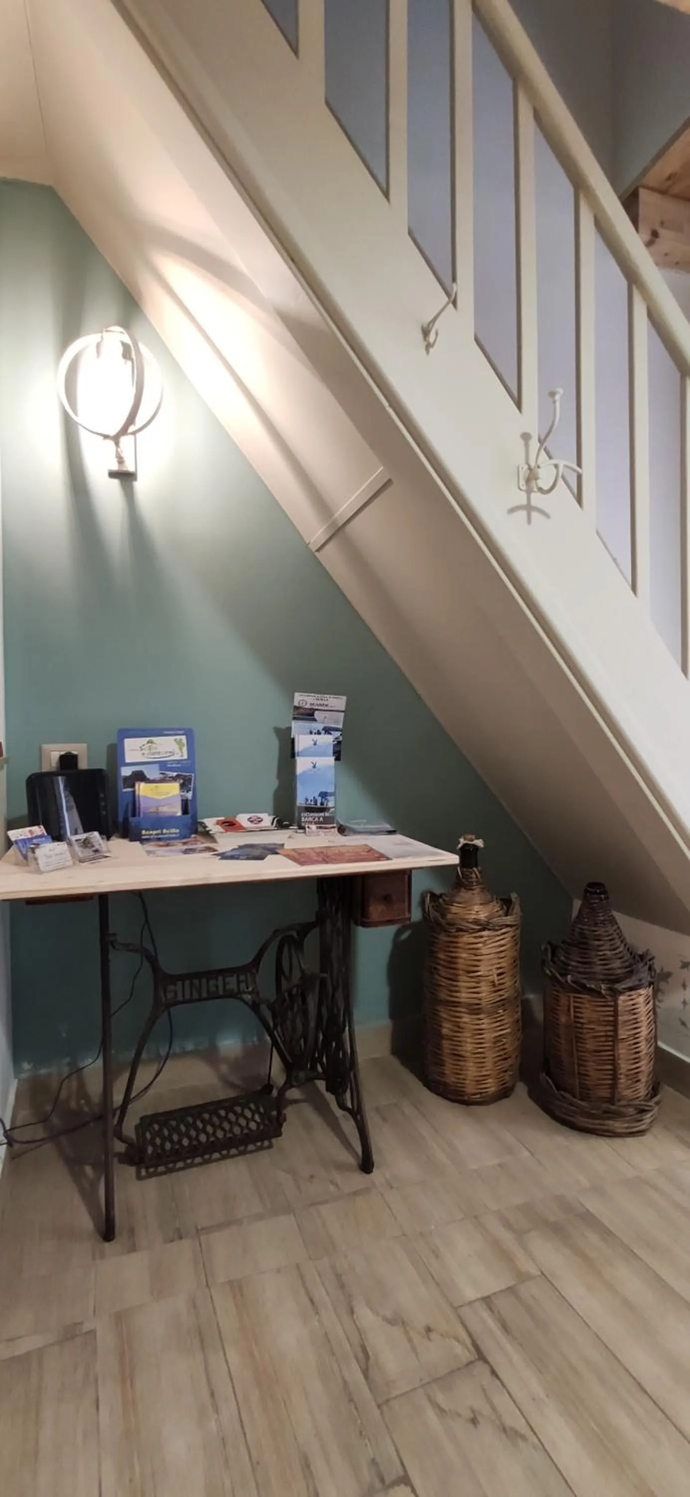 Decorative detail in B&B Mastro Francesco