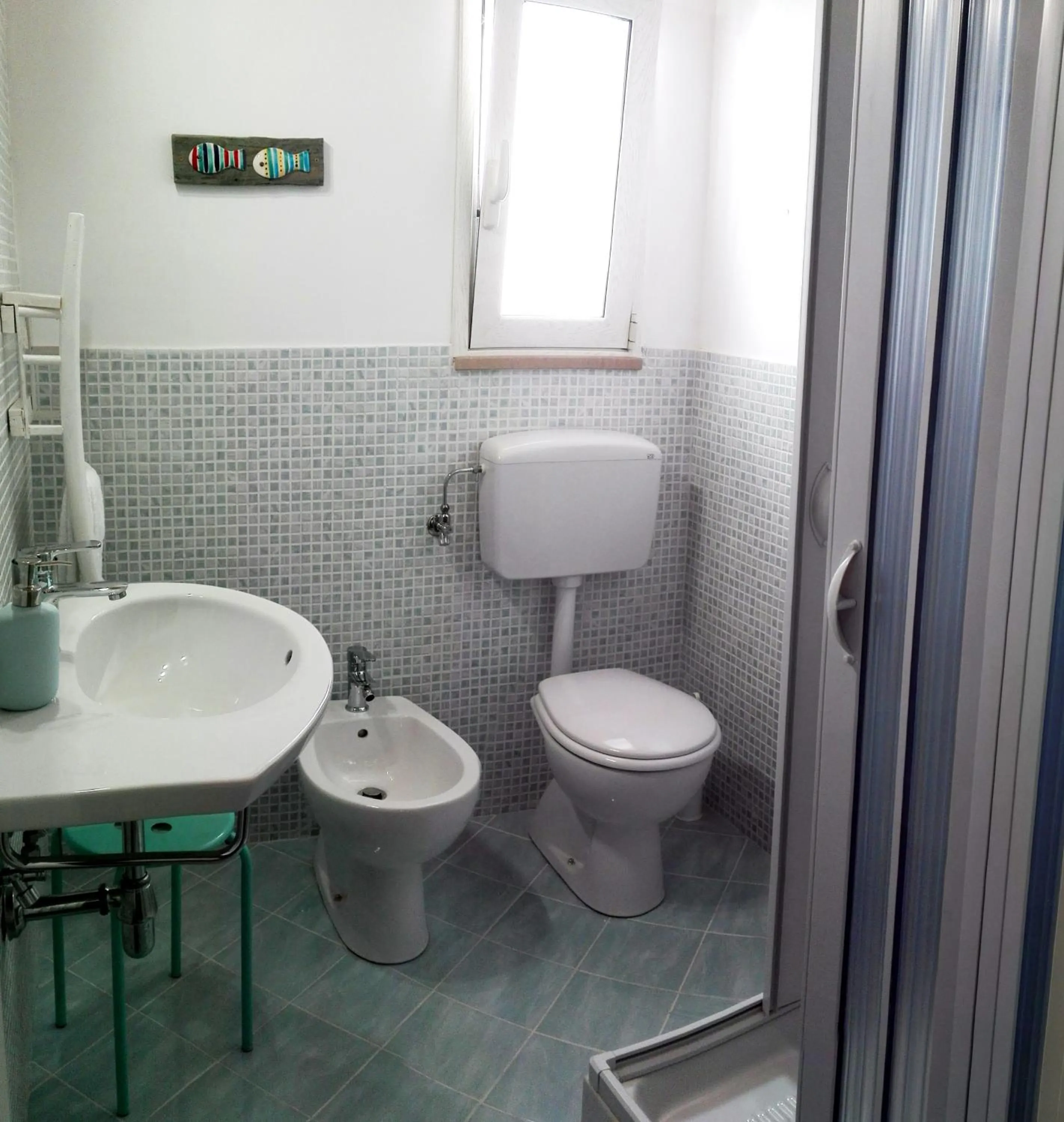 Shower in B&B Mastro Francesco