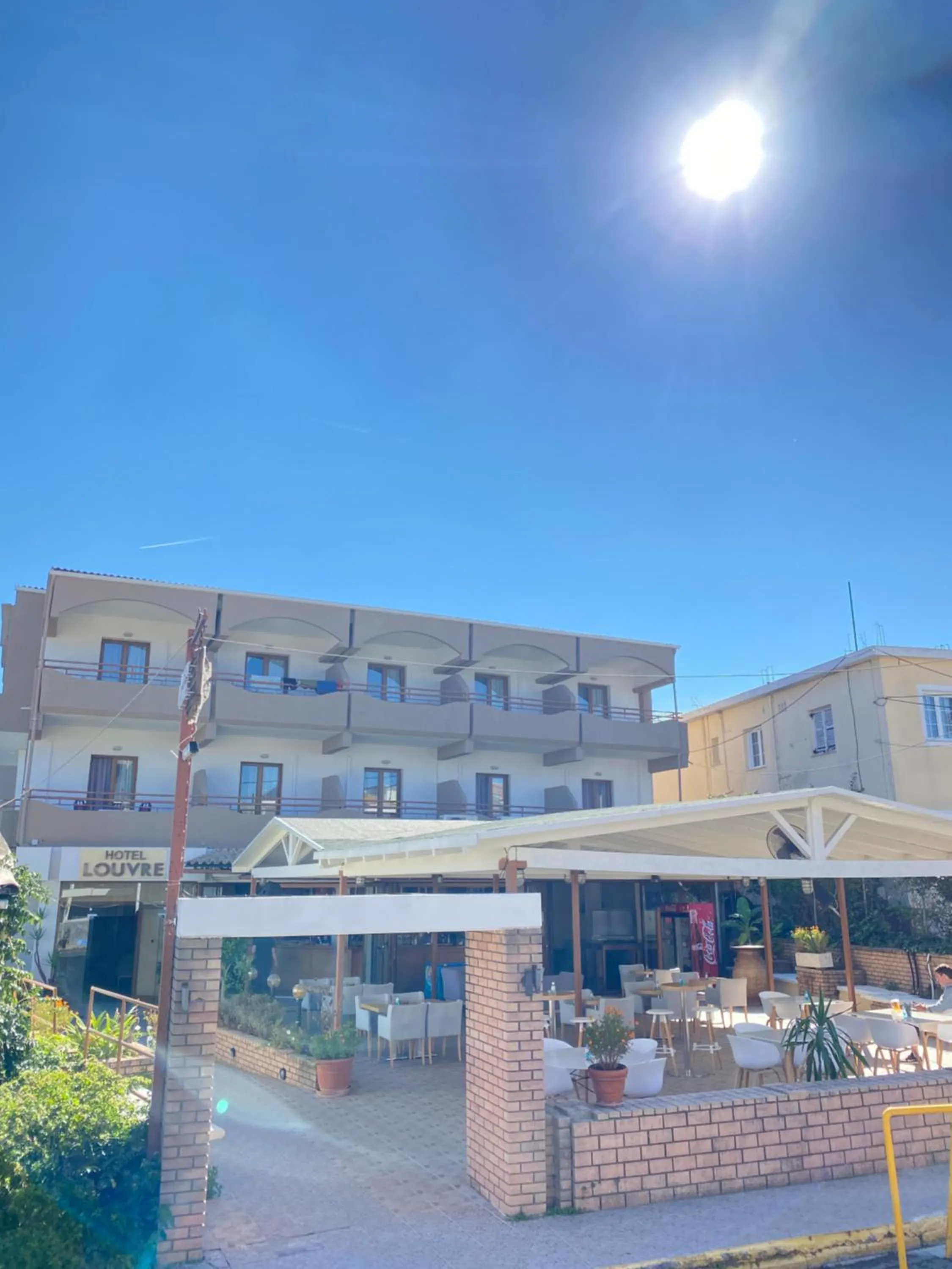Property building in Louvre Hotel