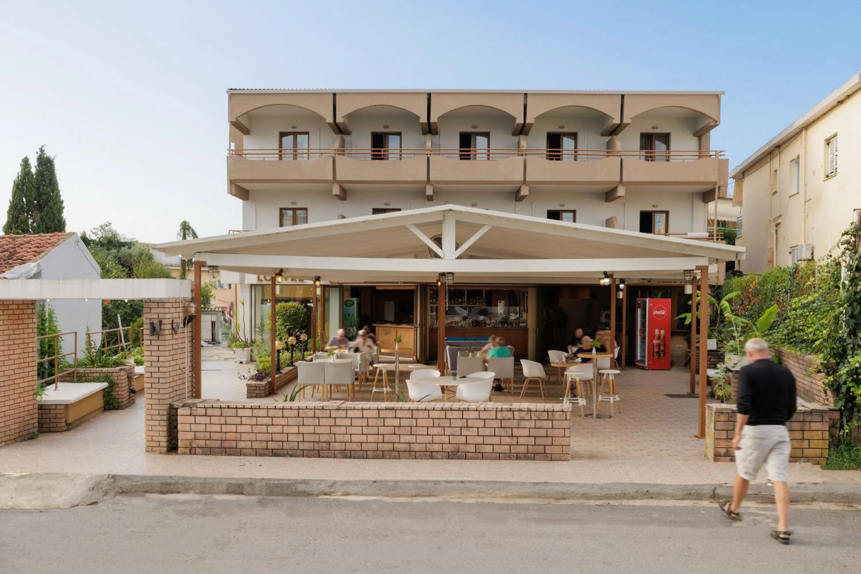 Property building in Louvre Hotel