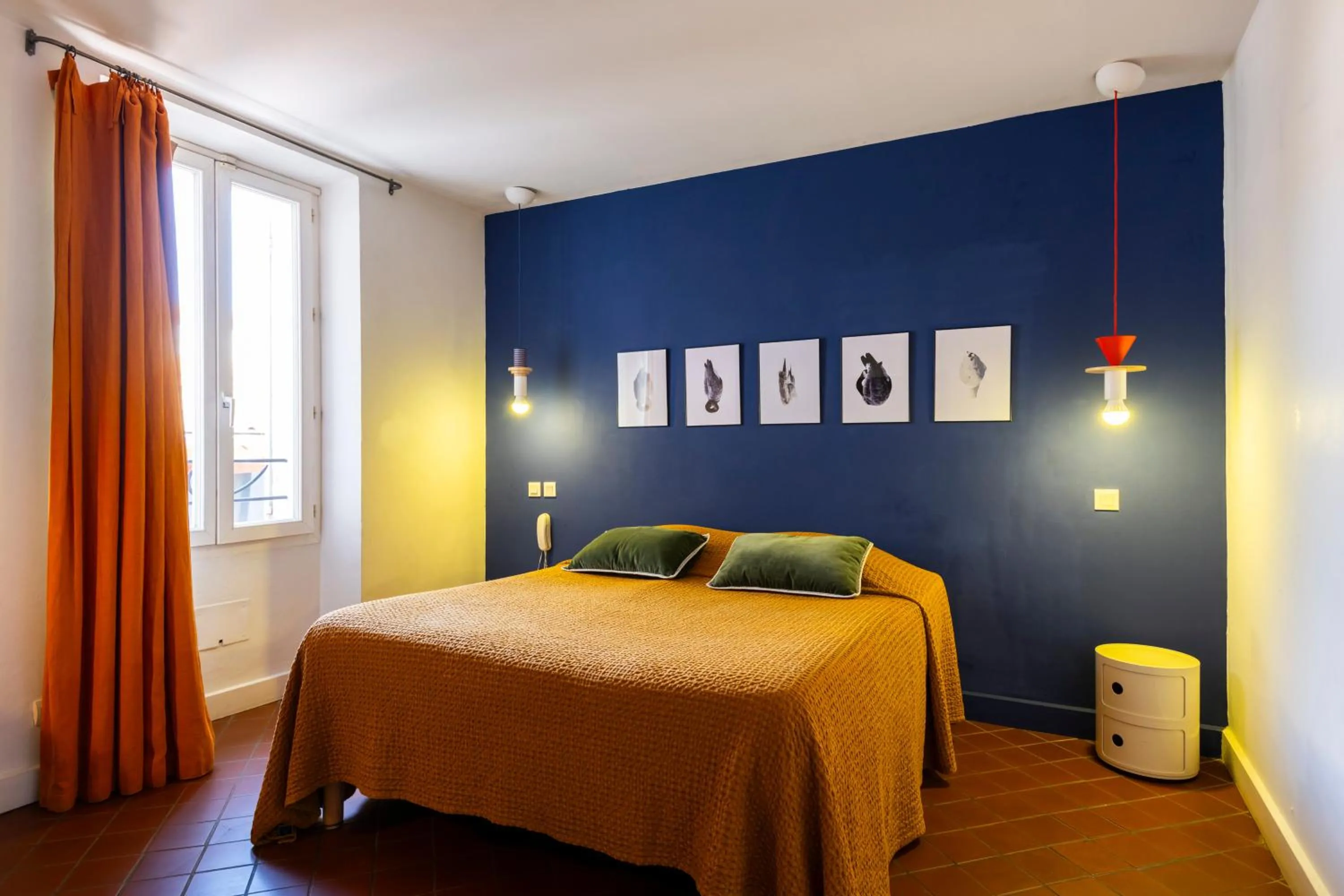 Bedroom, Bed in Hotel Burrhus