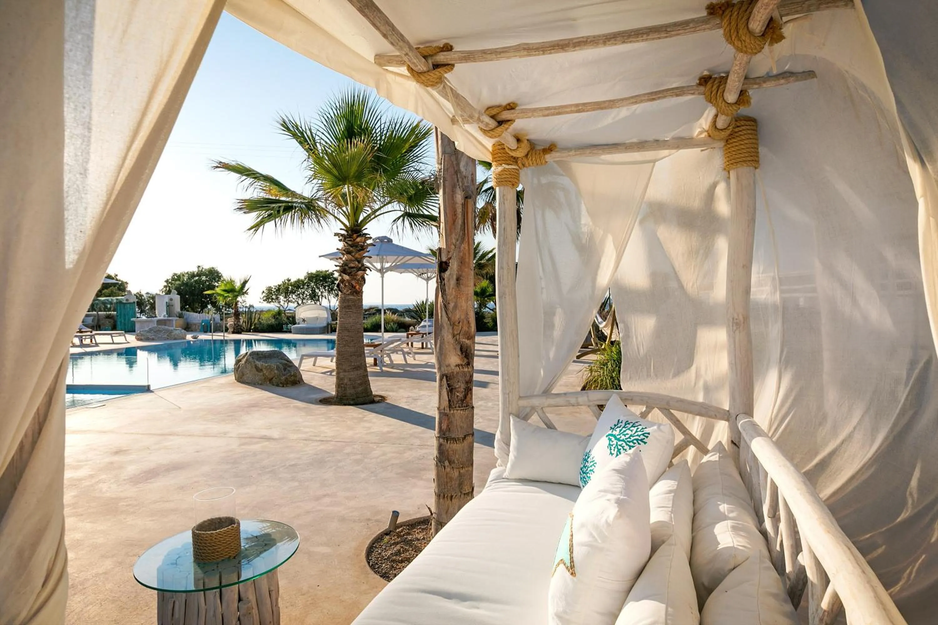 Swimming pool in White Pearls-Adults Only Luxury Suites