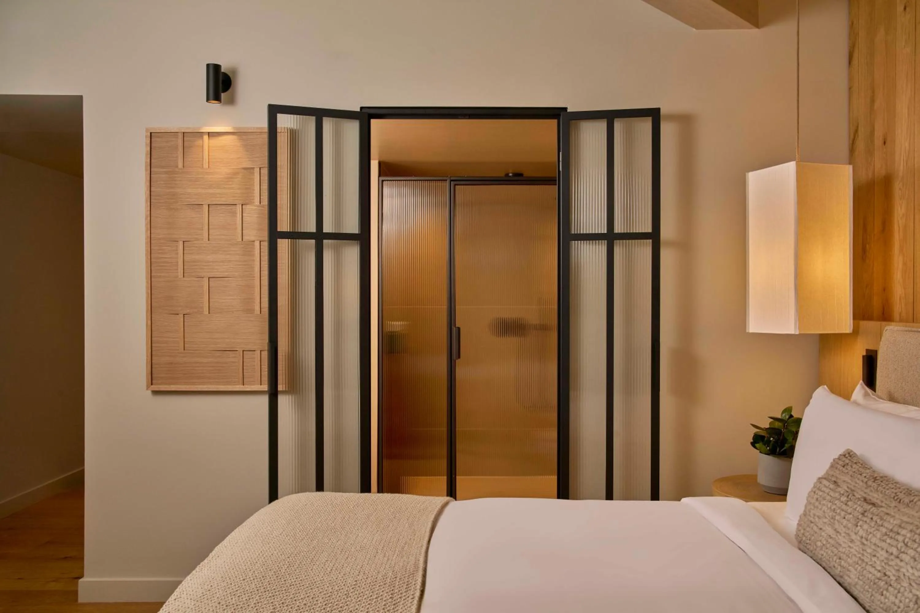 Bathroom, Bed in 1 Hotel Copenhagen