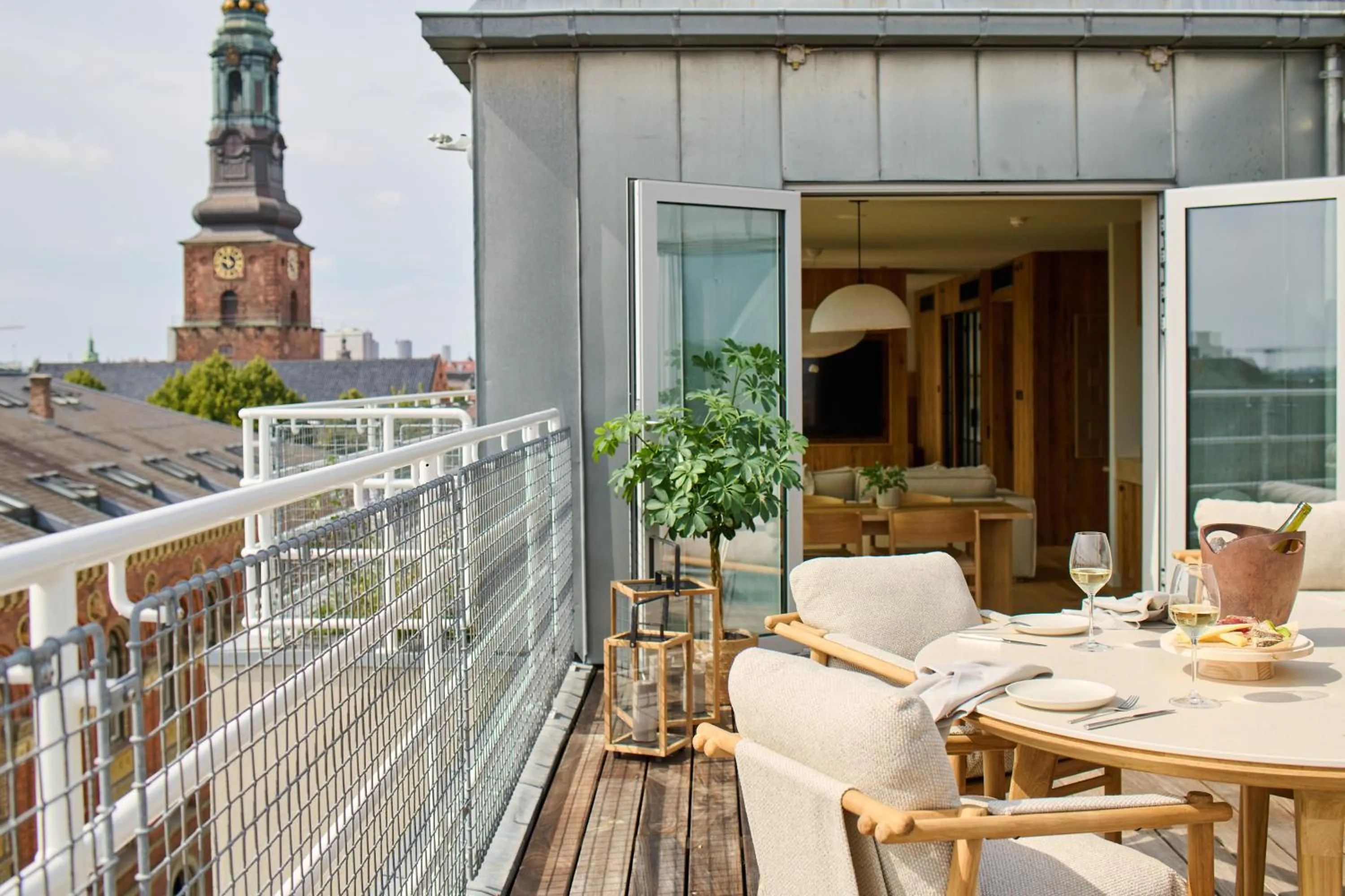 Balcony/Terrace in 1 Hotel Copenhagen