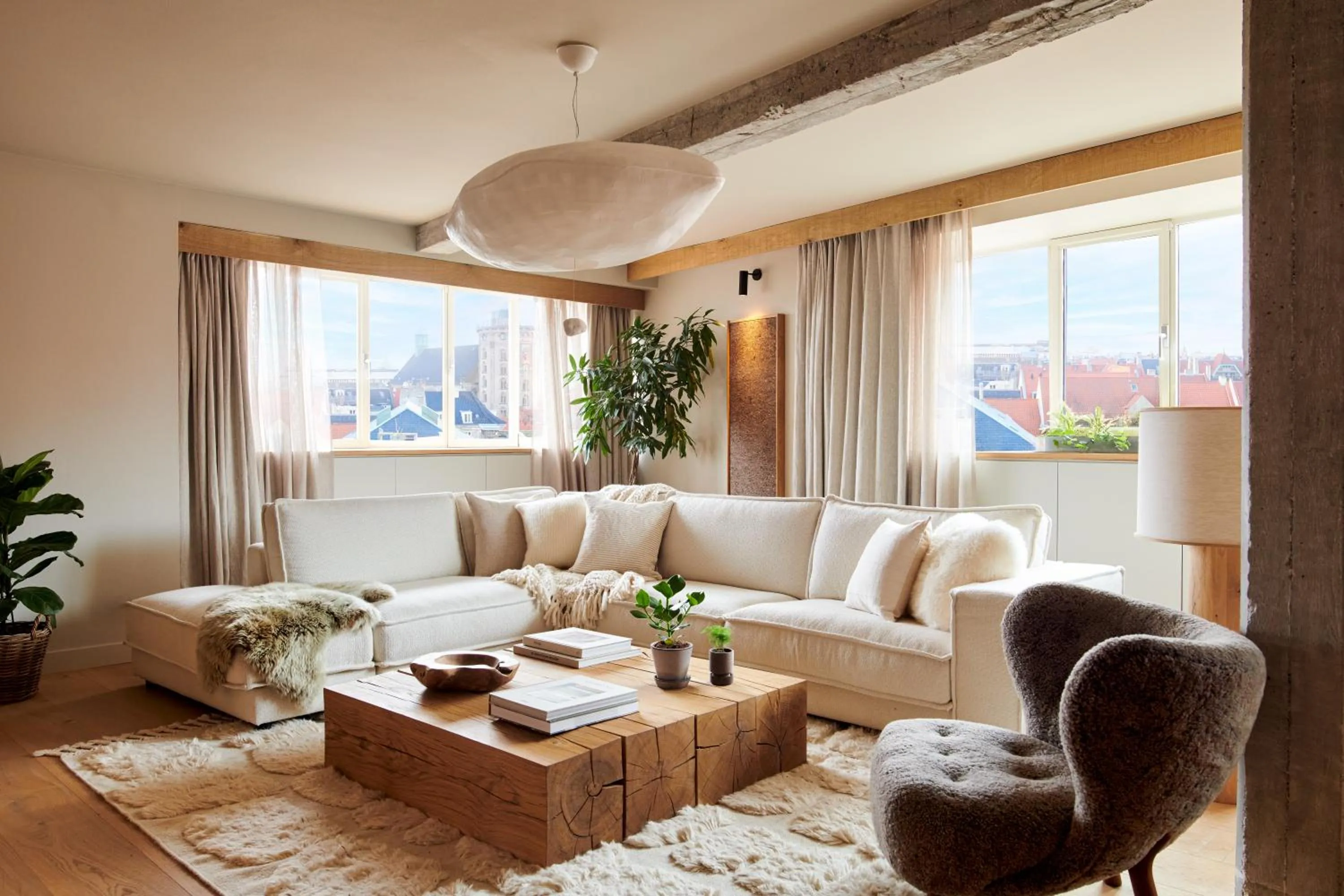 Living room in 1 Hotel Copenhagen