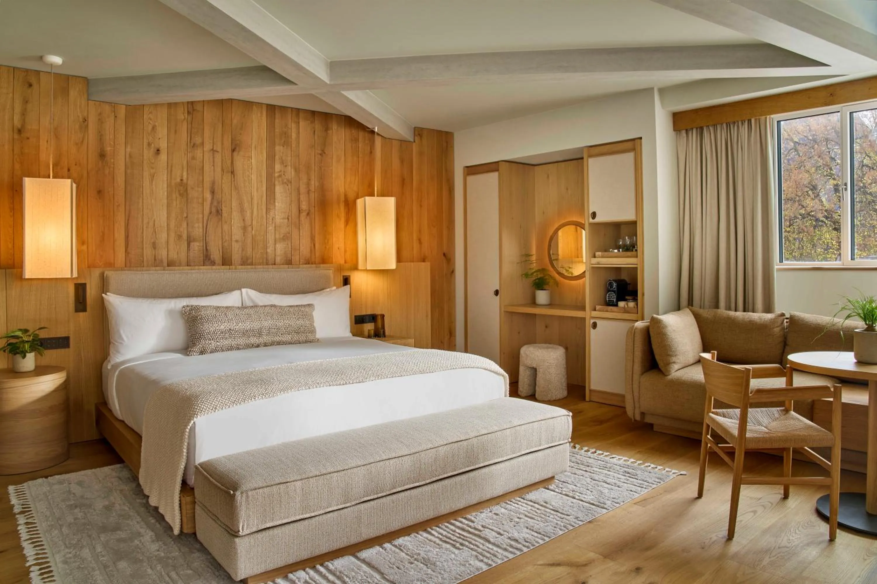 Seating area, Bed in 1 Hotel Copenhagen