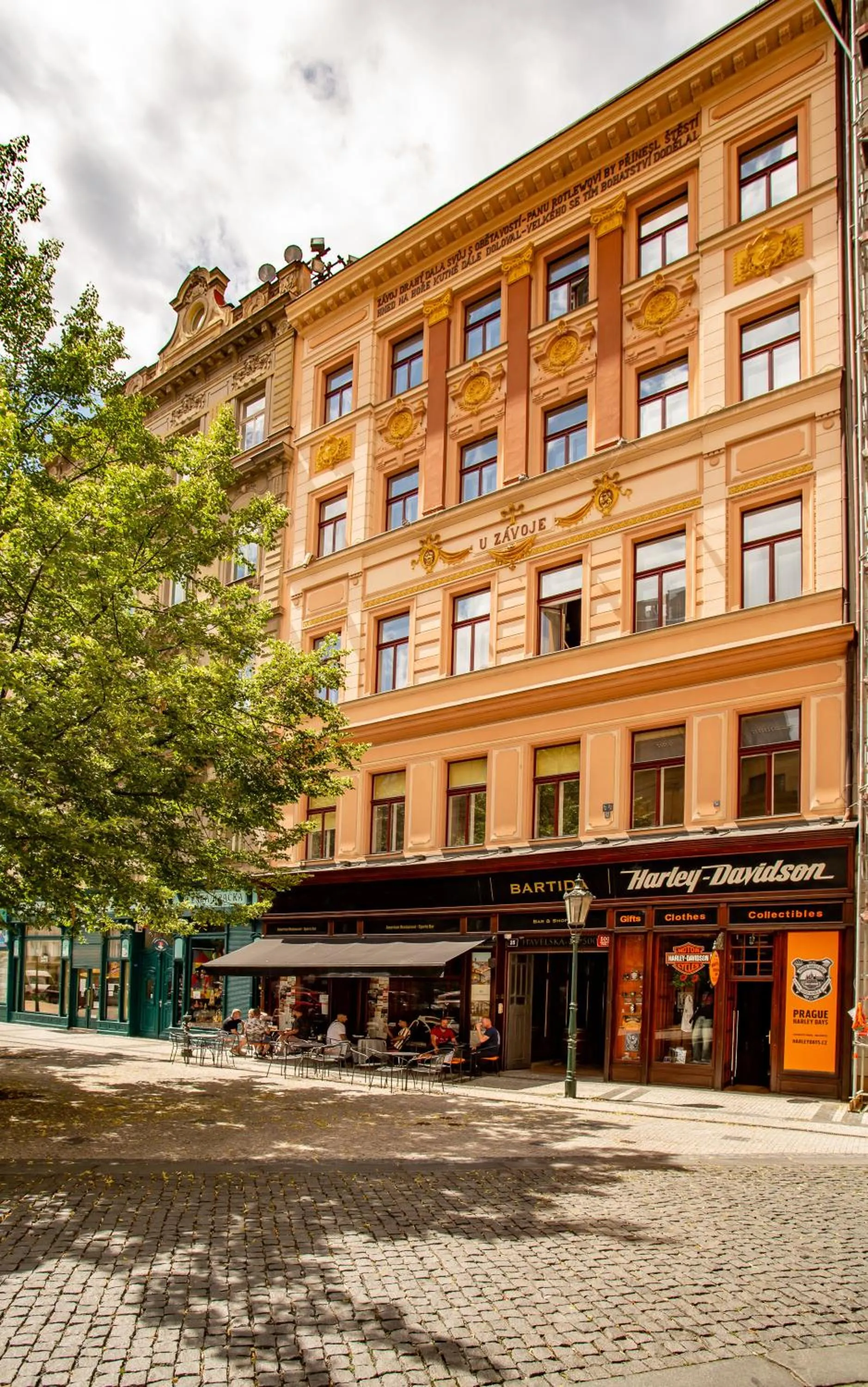 Property building in Residence St Havel Prague Old Town