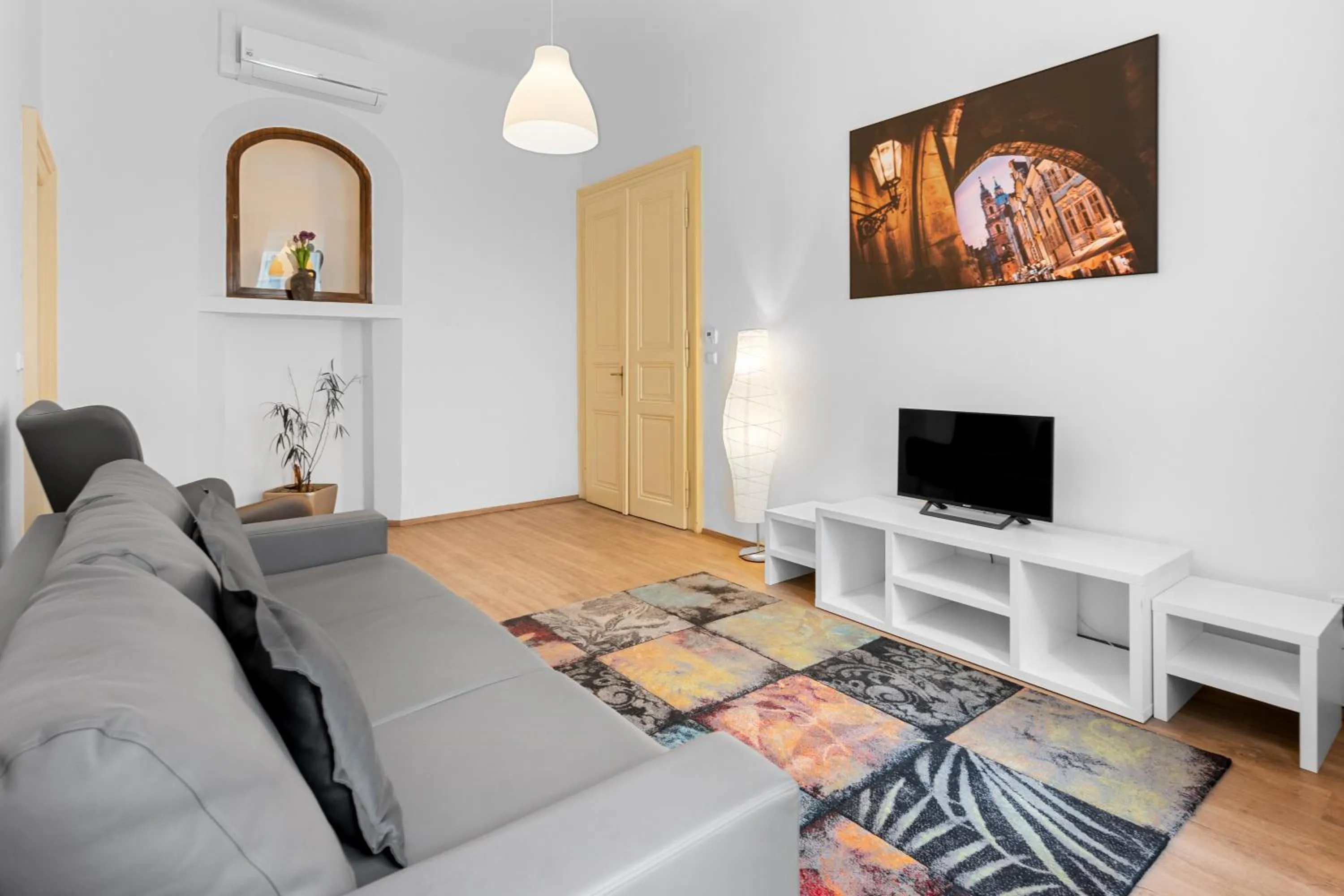 Living room in Residence St Havel Prague Old Town