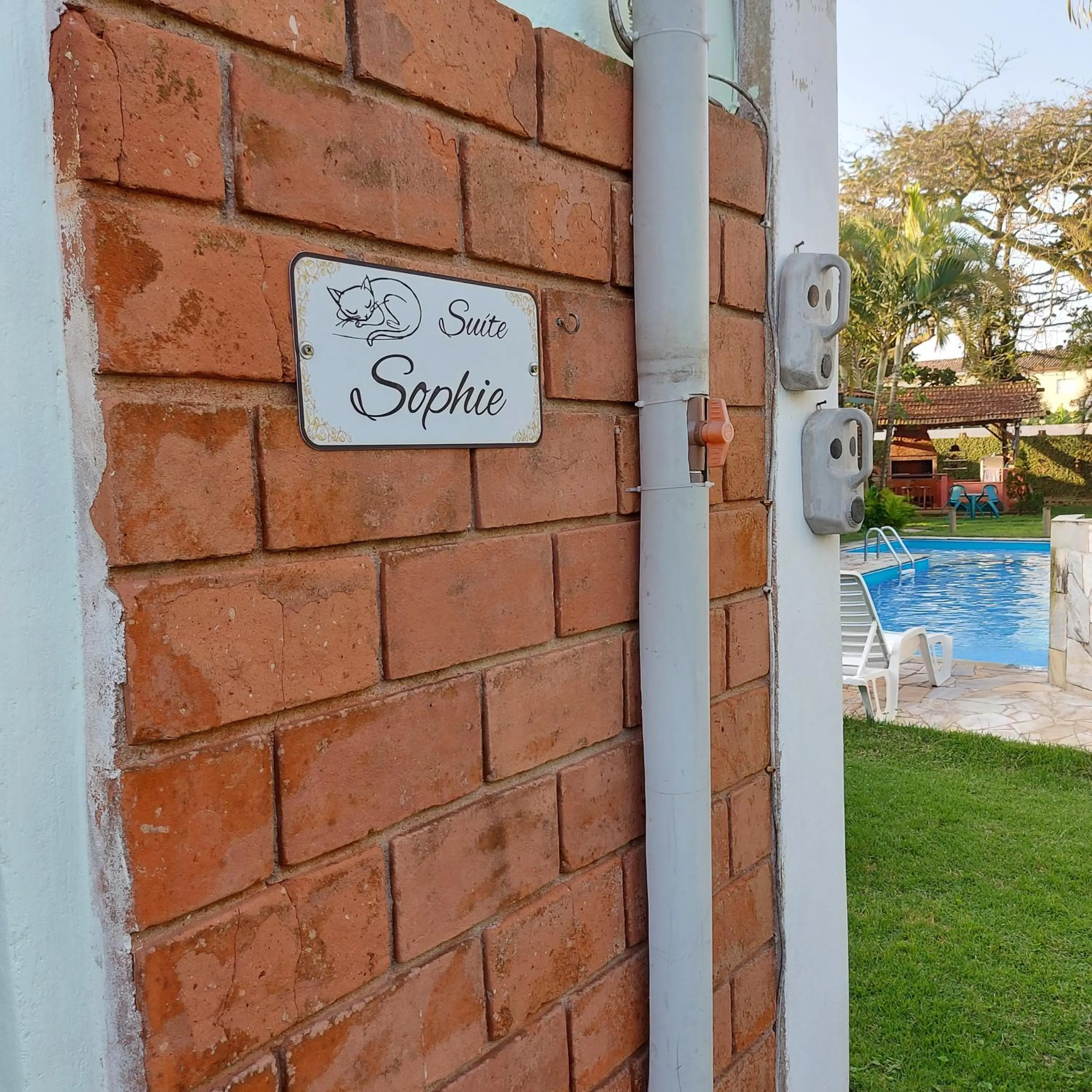 Property building in Pousada Chateau Sophie