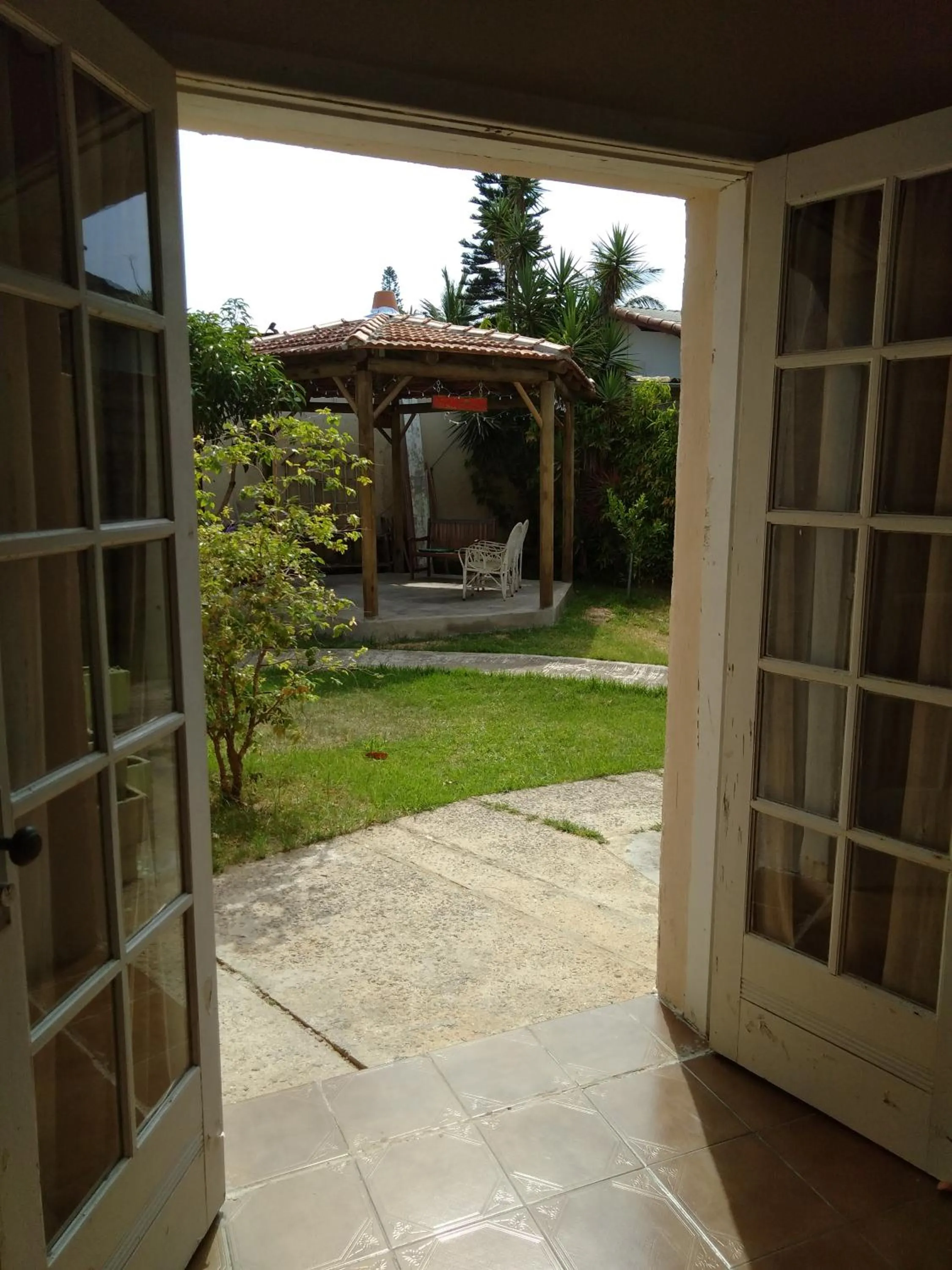 Garden in Pousada Chateau Sophie