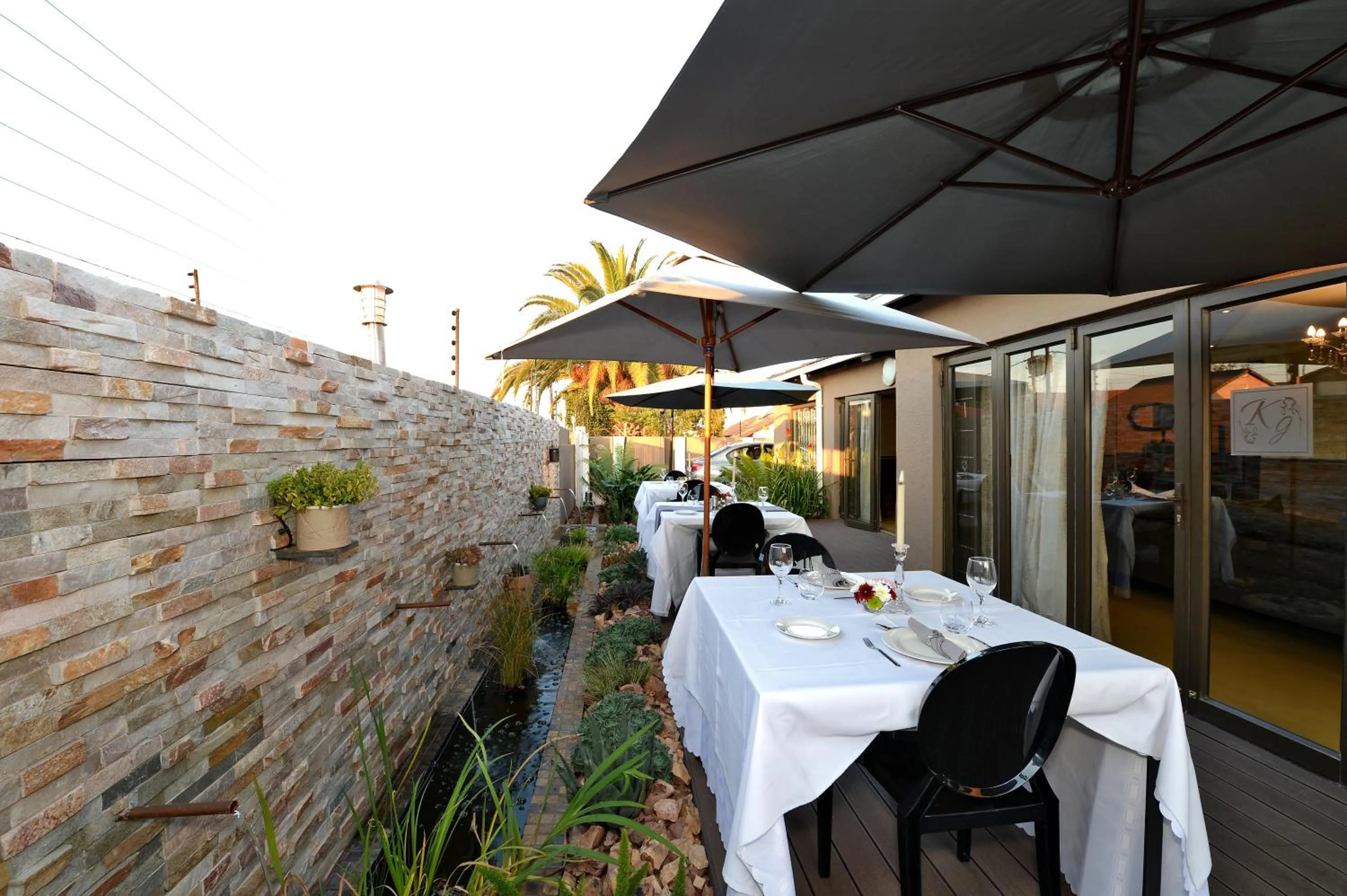 Patio in Kgarebana Boutique Guesthouse