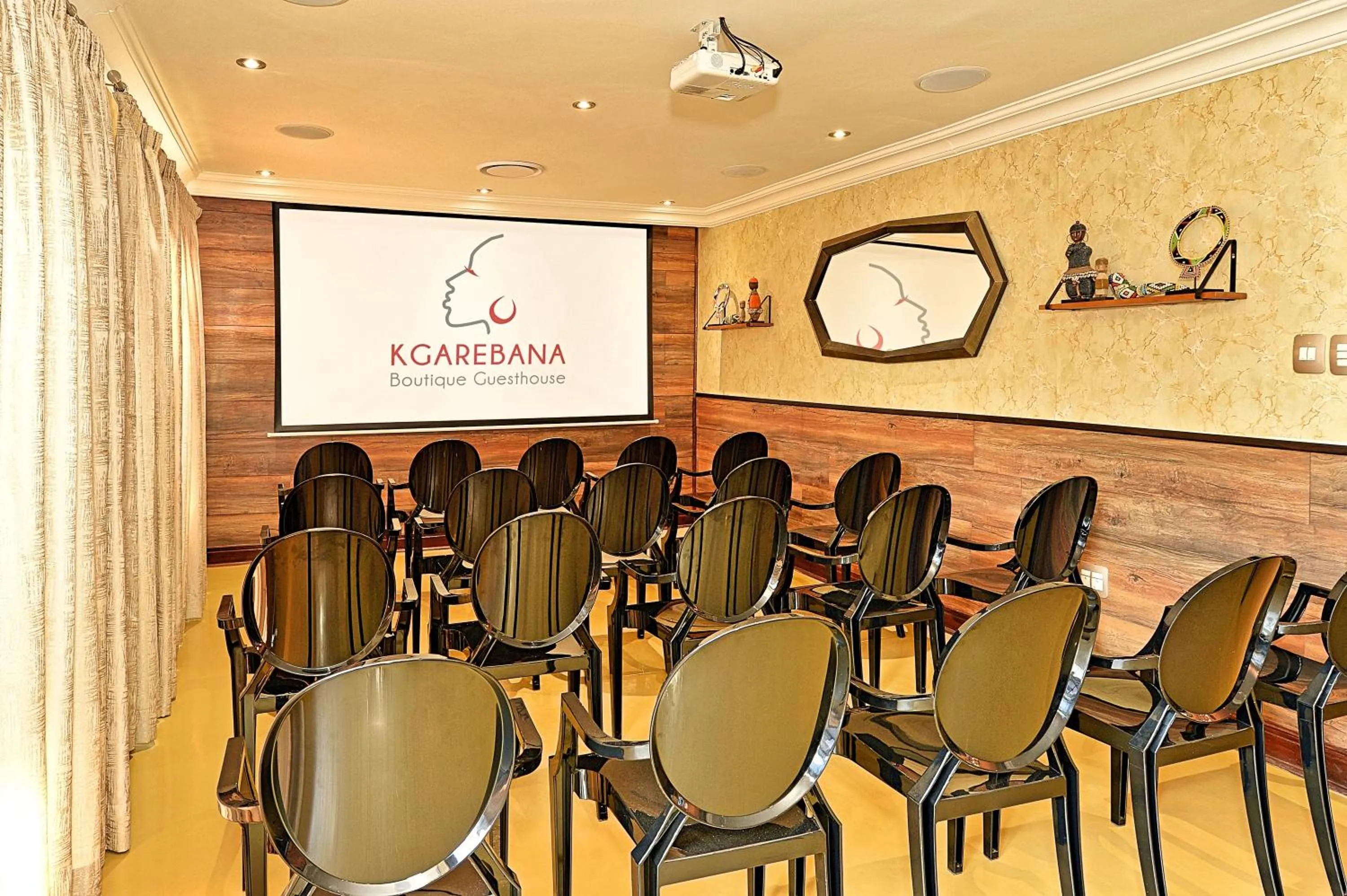 Property logo or sign in Kgarebana Boutique Guesthouse