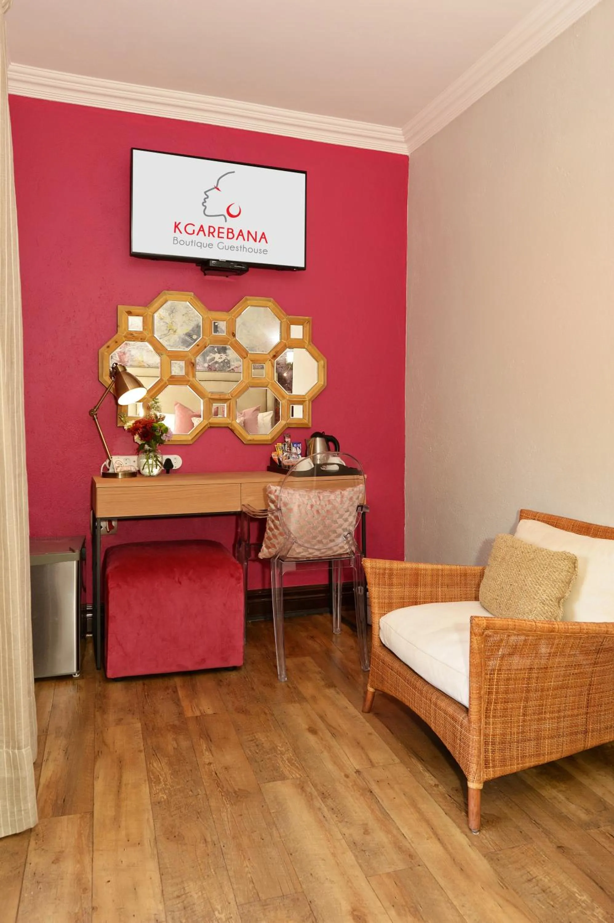 Decorative detail in Kgarebana Boutique Guesthouse