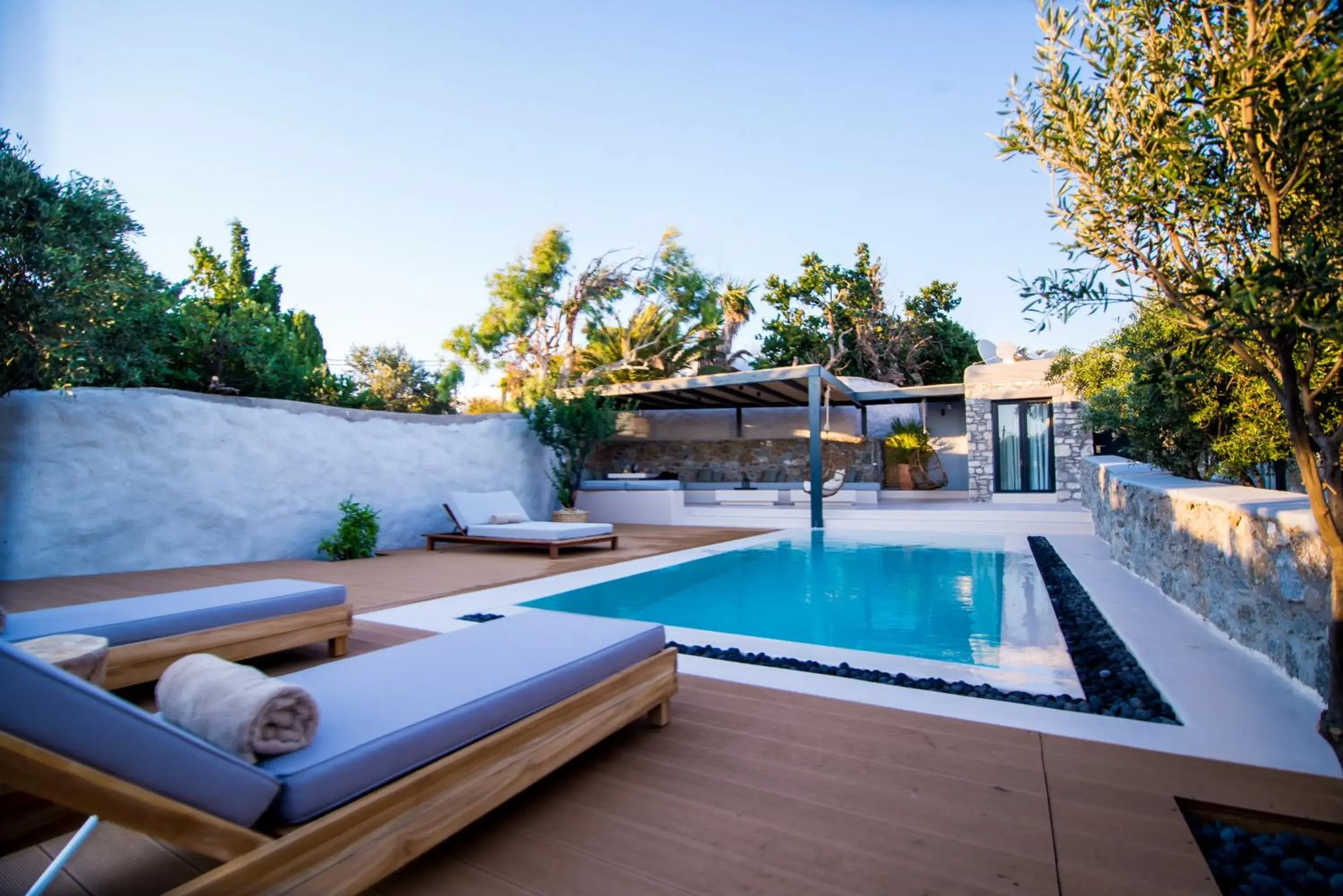 Two-Bedroom Suite with Private Plunge Pool in My Mykonos Hotel Two-Bedroom Suite with Private Plunge Pool in My Mykonos Hotel