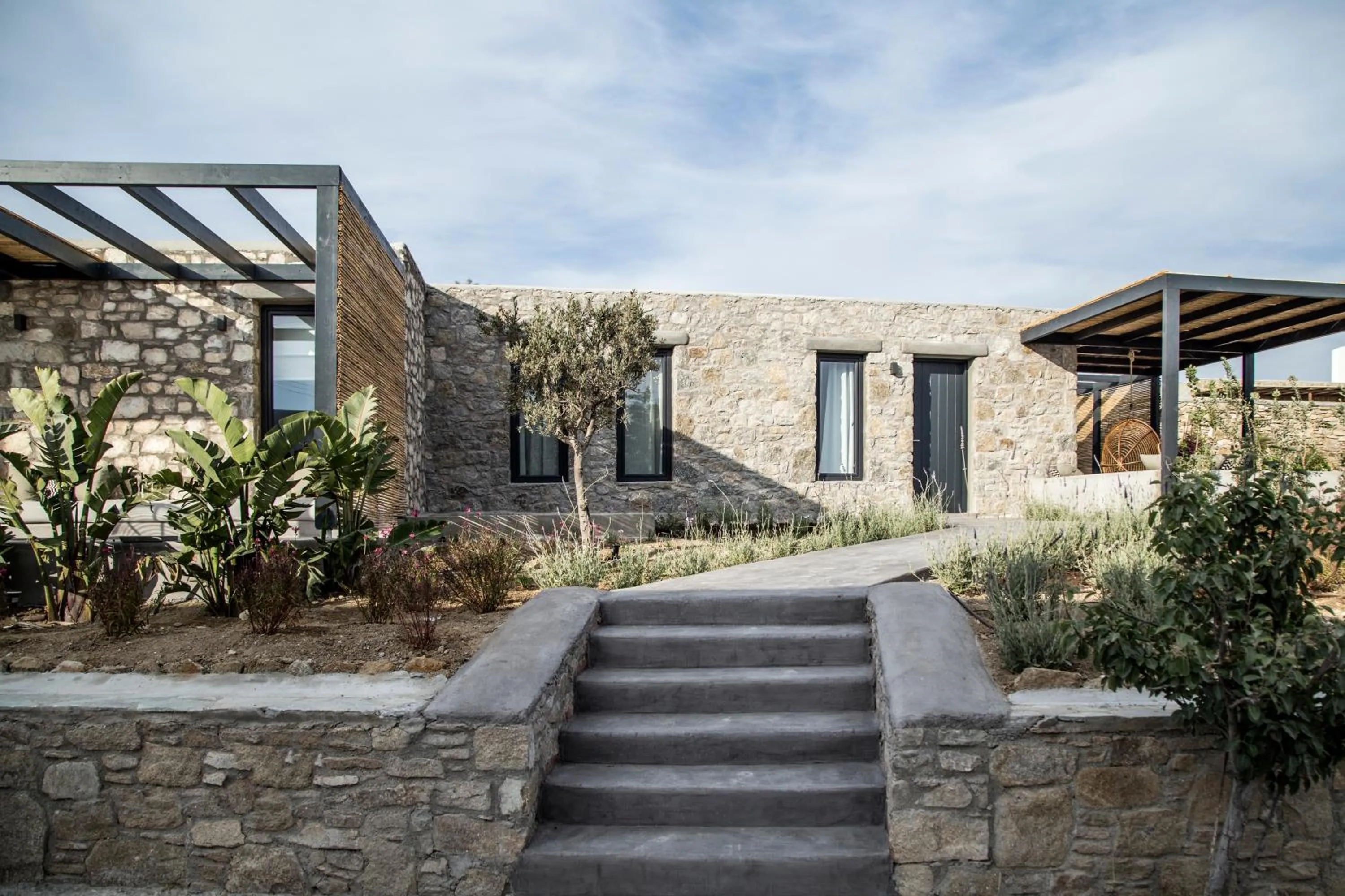 Garden in My Mykonos Hotel