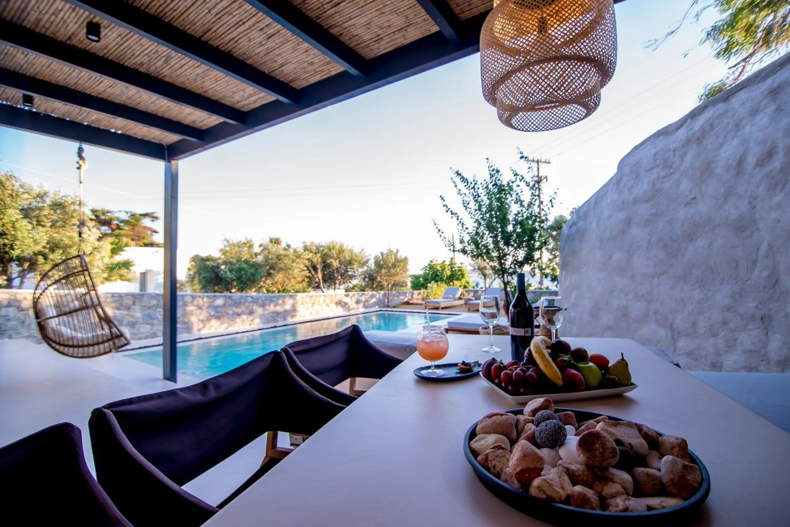 Seating area in My Mykonos Hotel