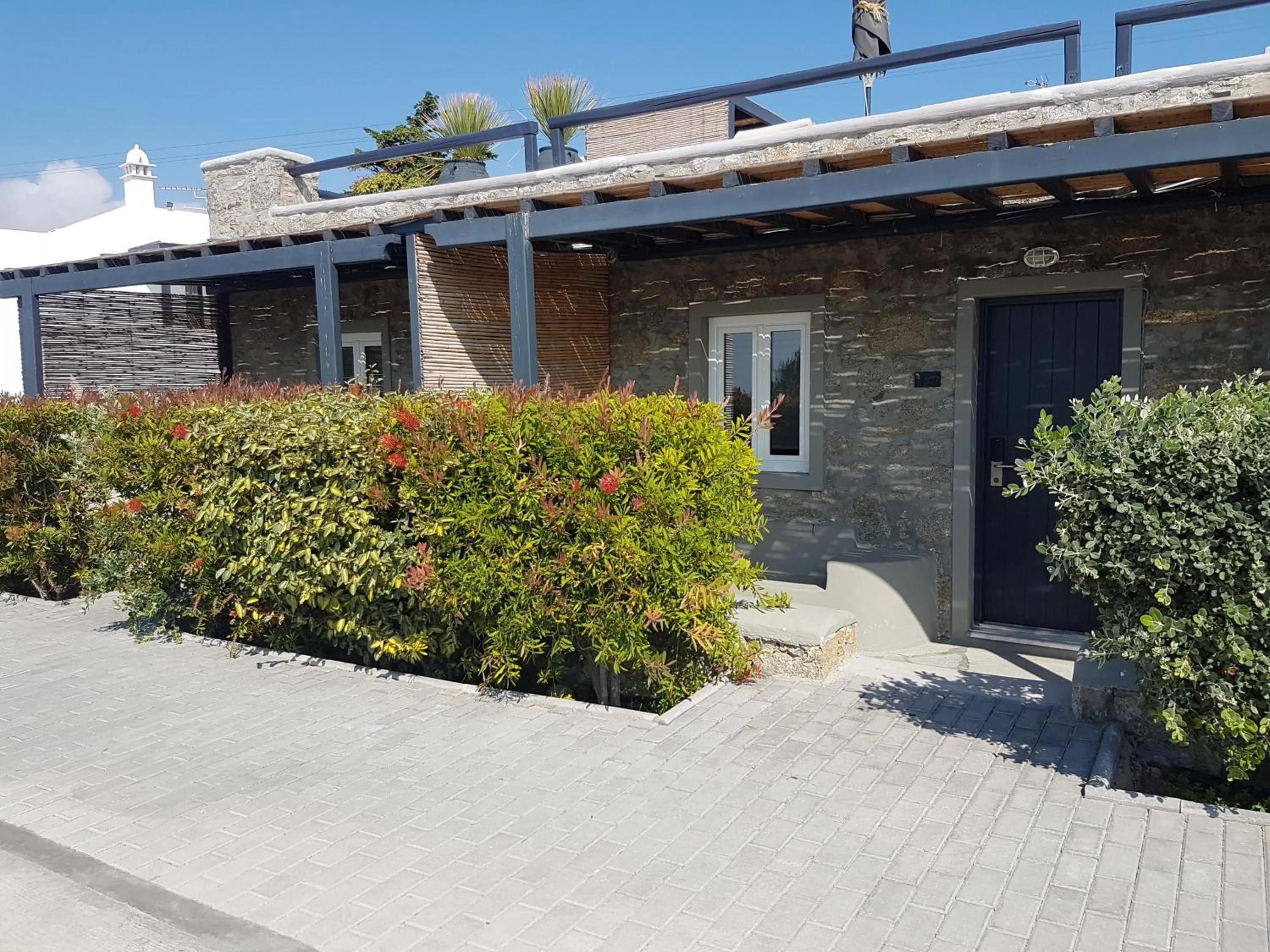 Inner courtyard view in My Mykonos Hotel