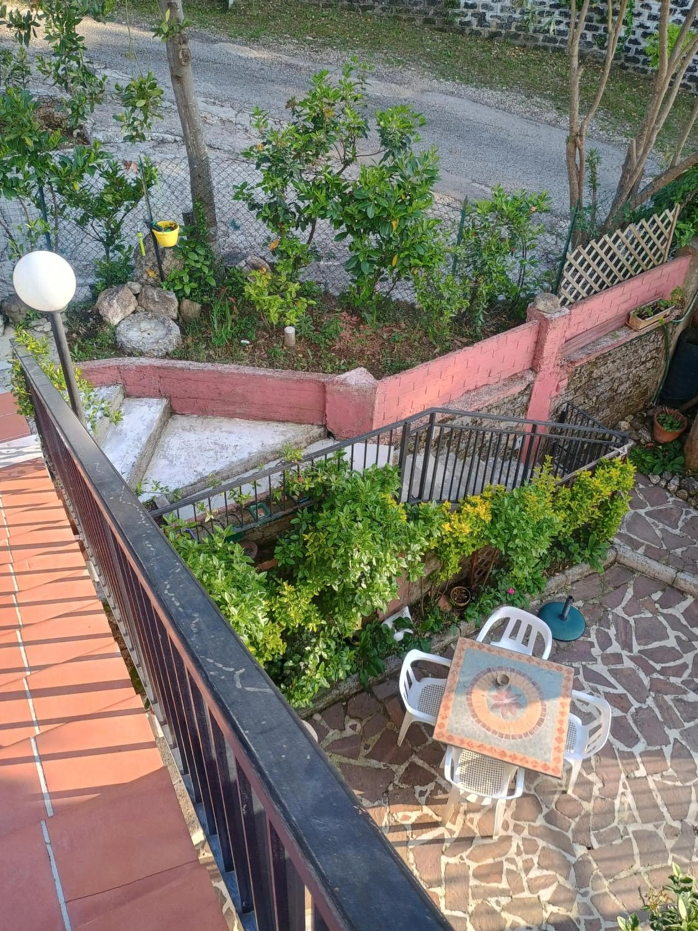 Garden in B&b Fabra Casa Mia e non solo