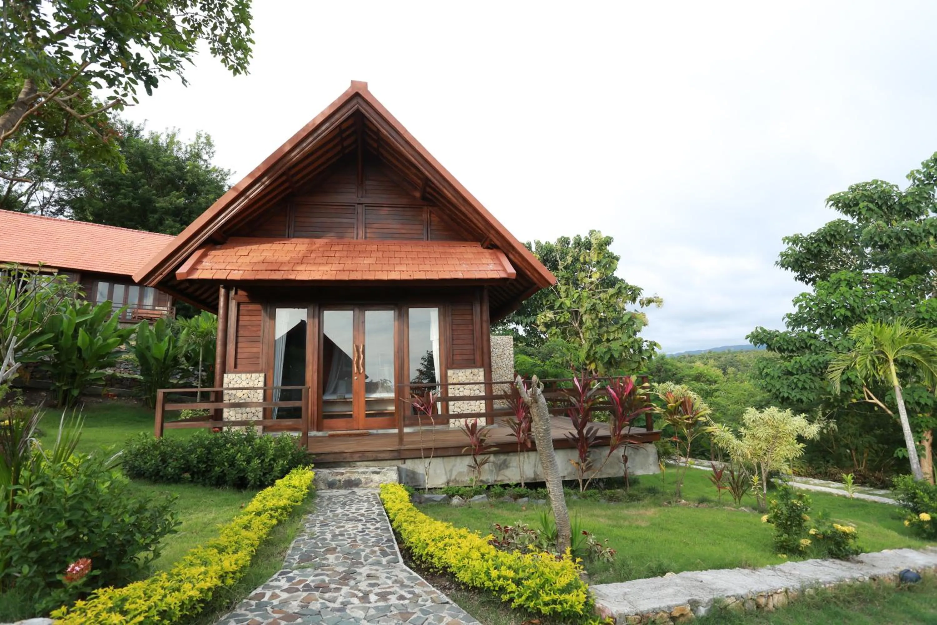 Garden in Villa Domanik