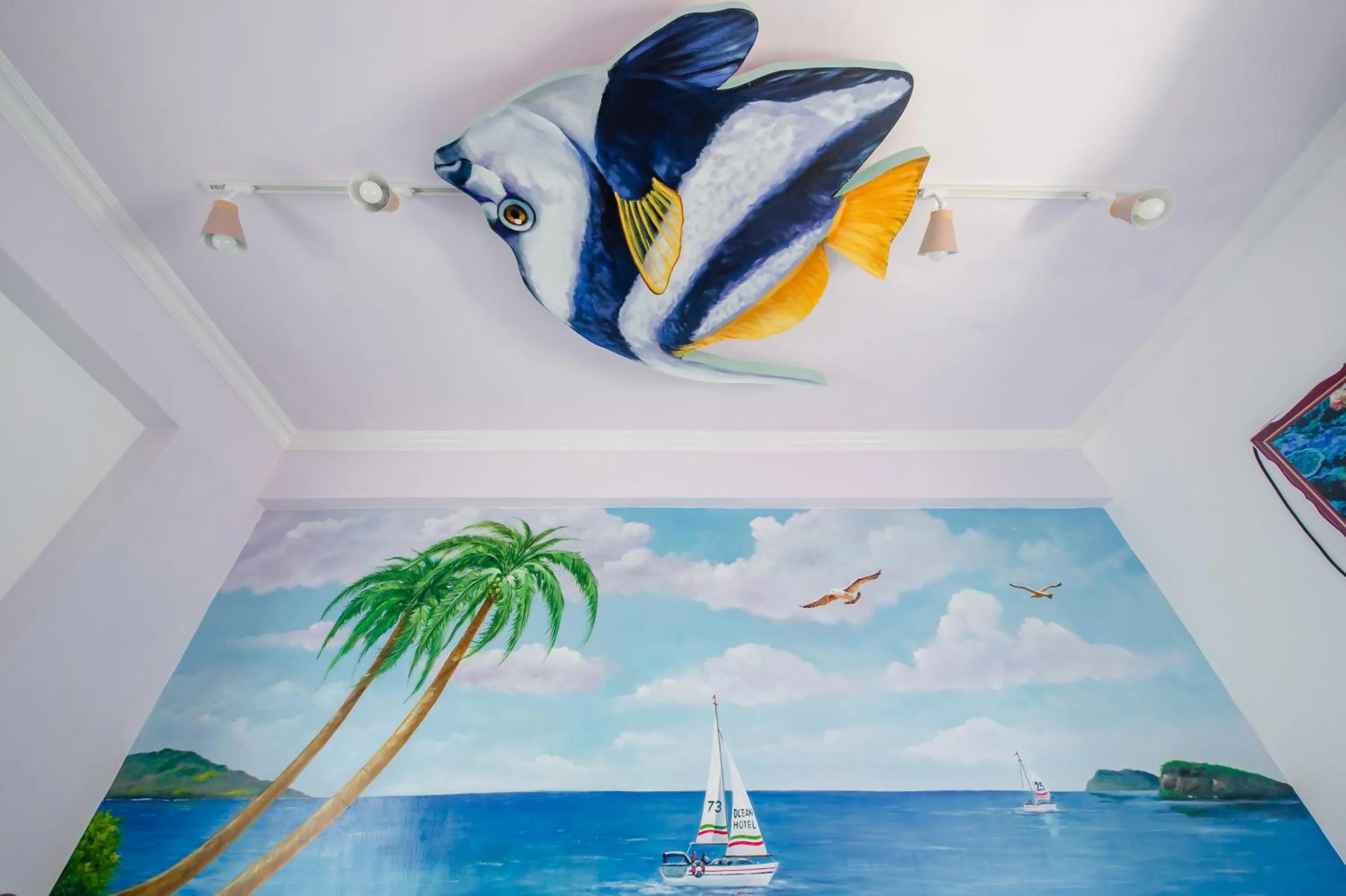 Decorative detail in Ocean B&B