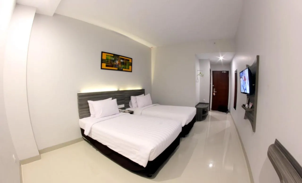 Bed in Urban Style Hotel Lampung, Azana Hotels Collection