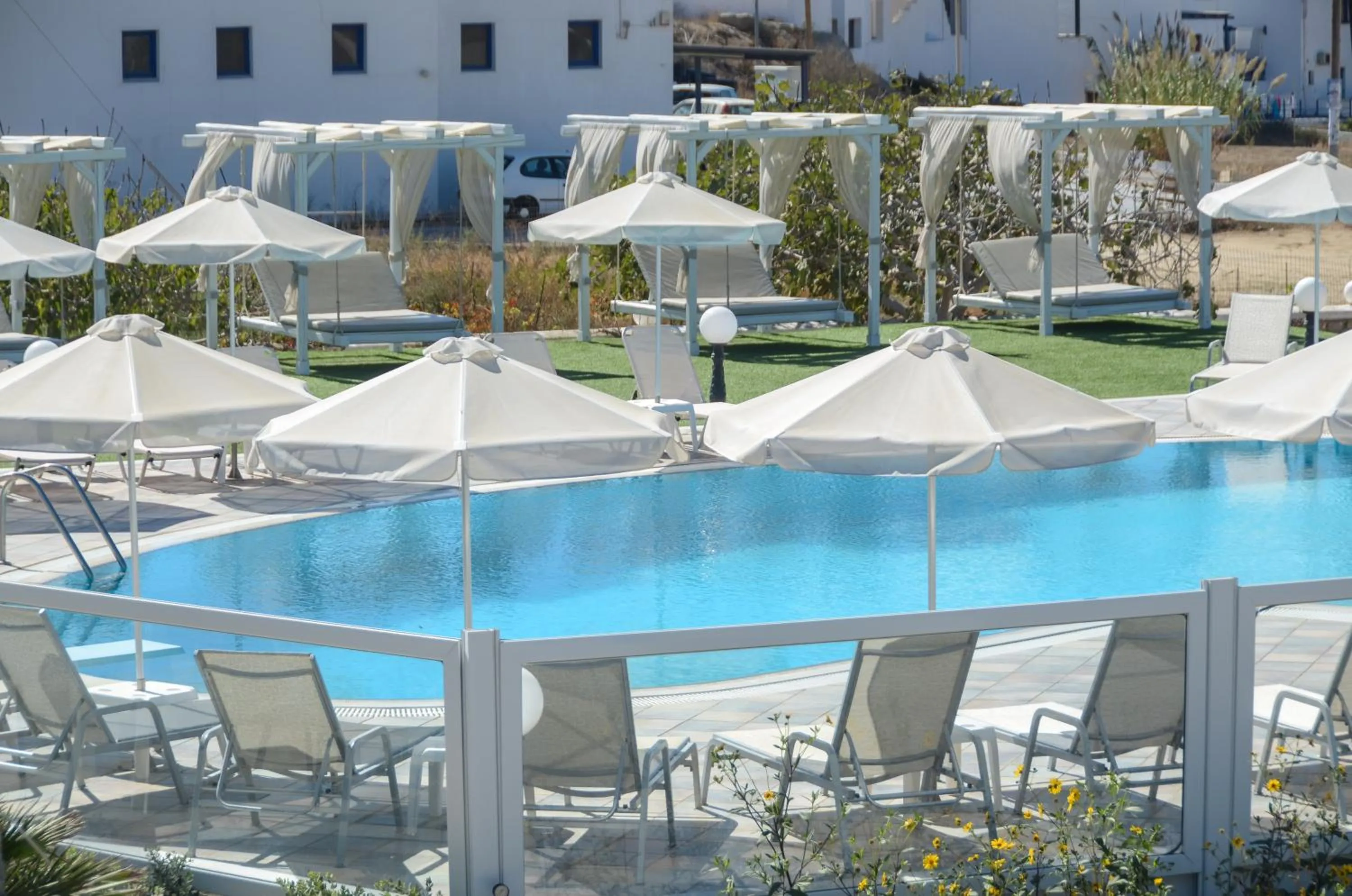 Swimming pool in Birikos Hotel & Suites