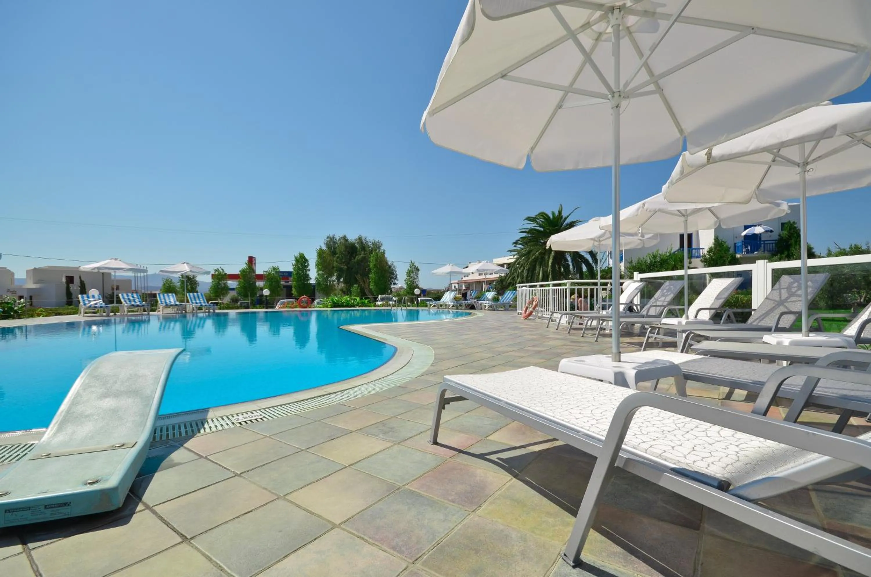 Swimming pool in Birikos Hotel & Suites