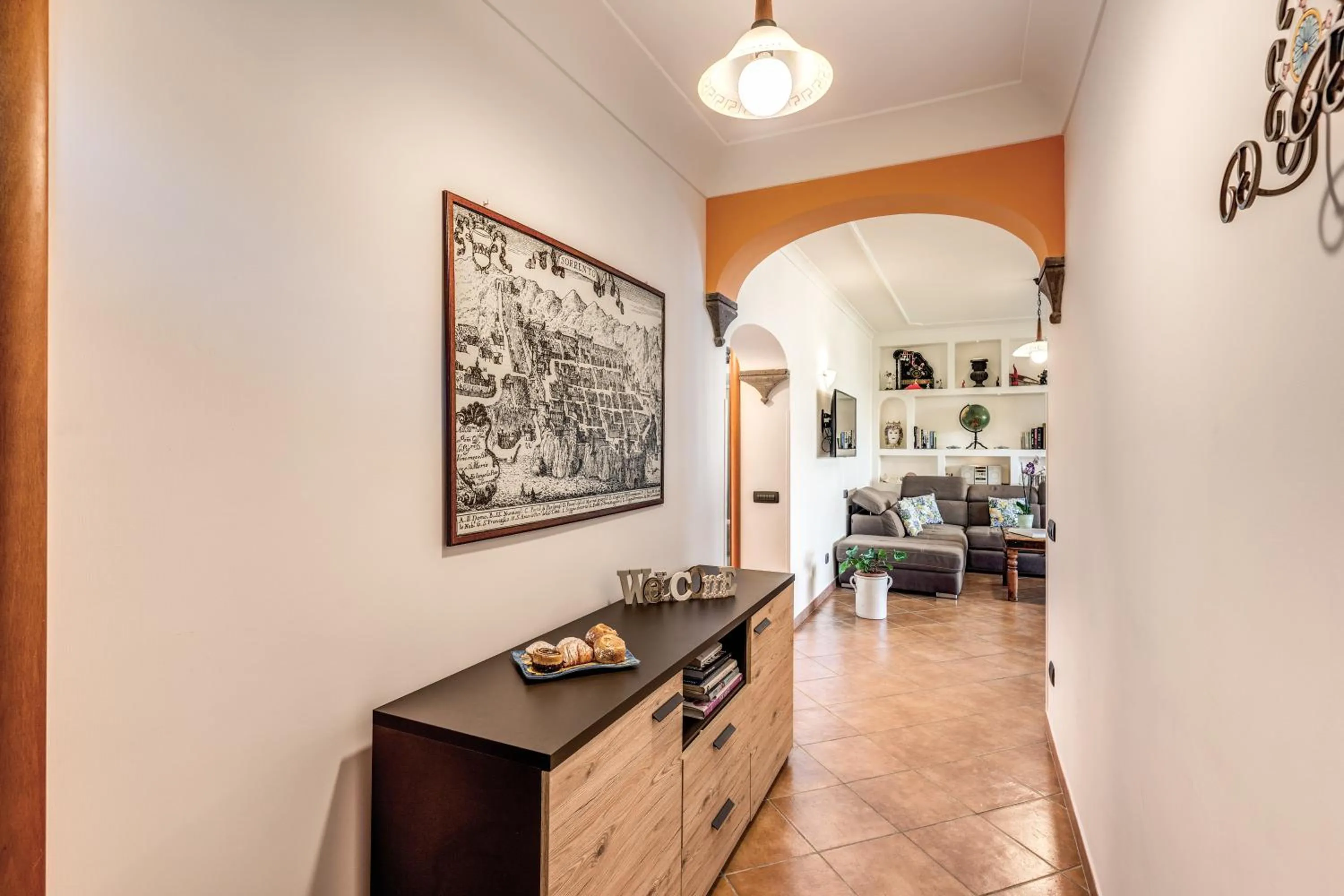 Facade/entrance in Villa Caruso with Private Pool