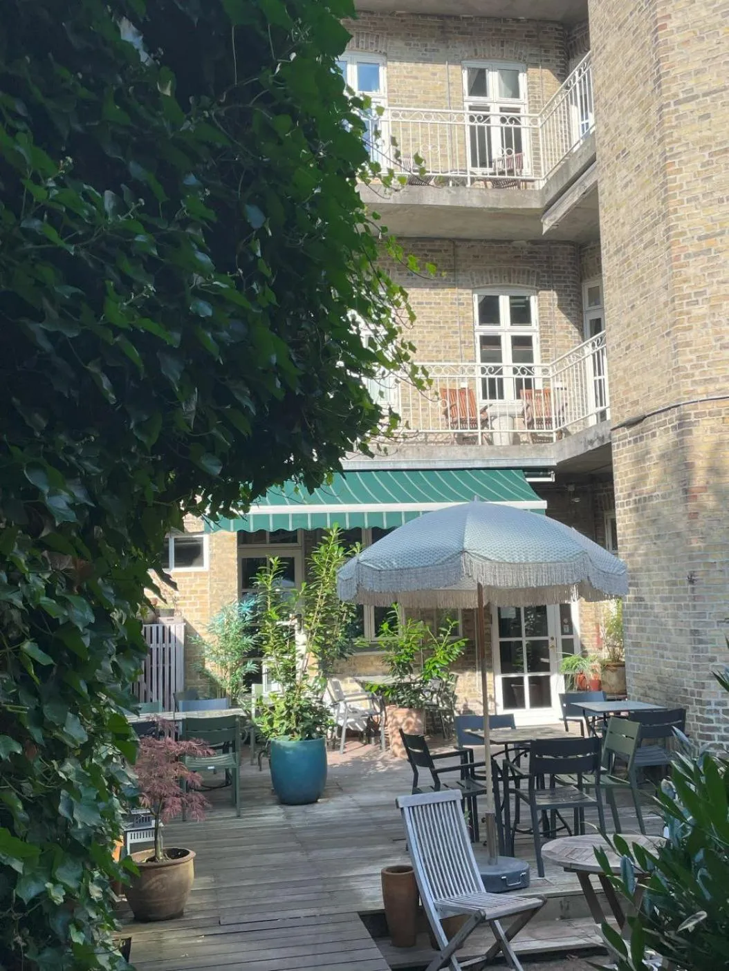 Garden in SOFS boutique hotel