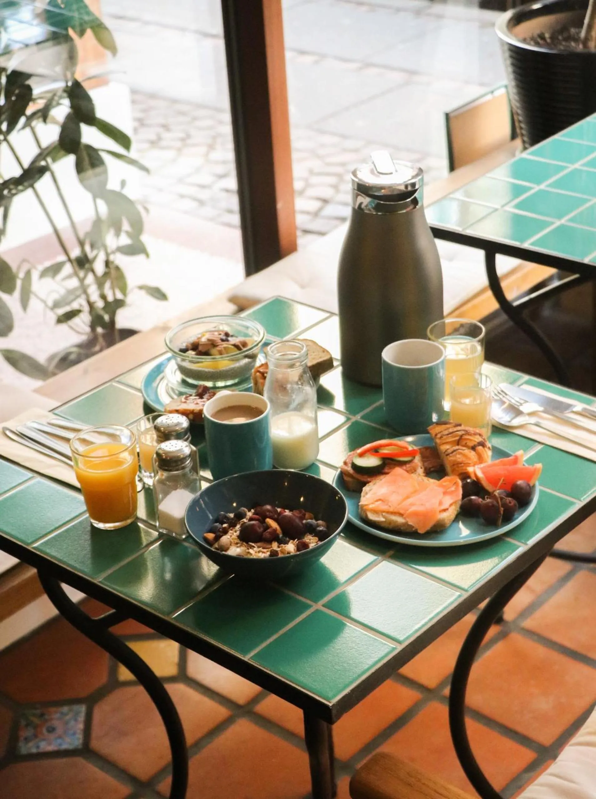 Breakfast in SOFS boutique hotel