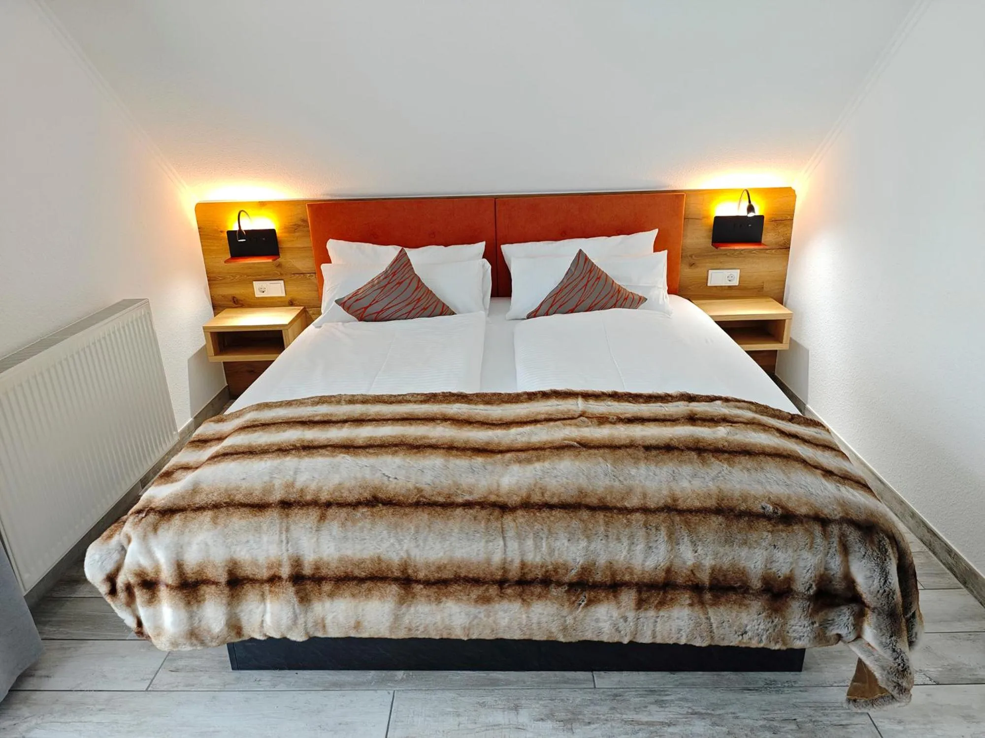 Bedroom, Bed in Lakeside Resort Michaela